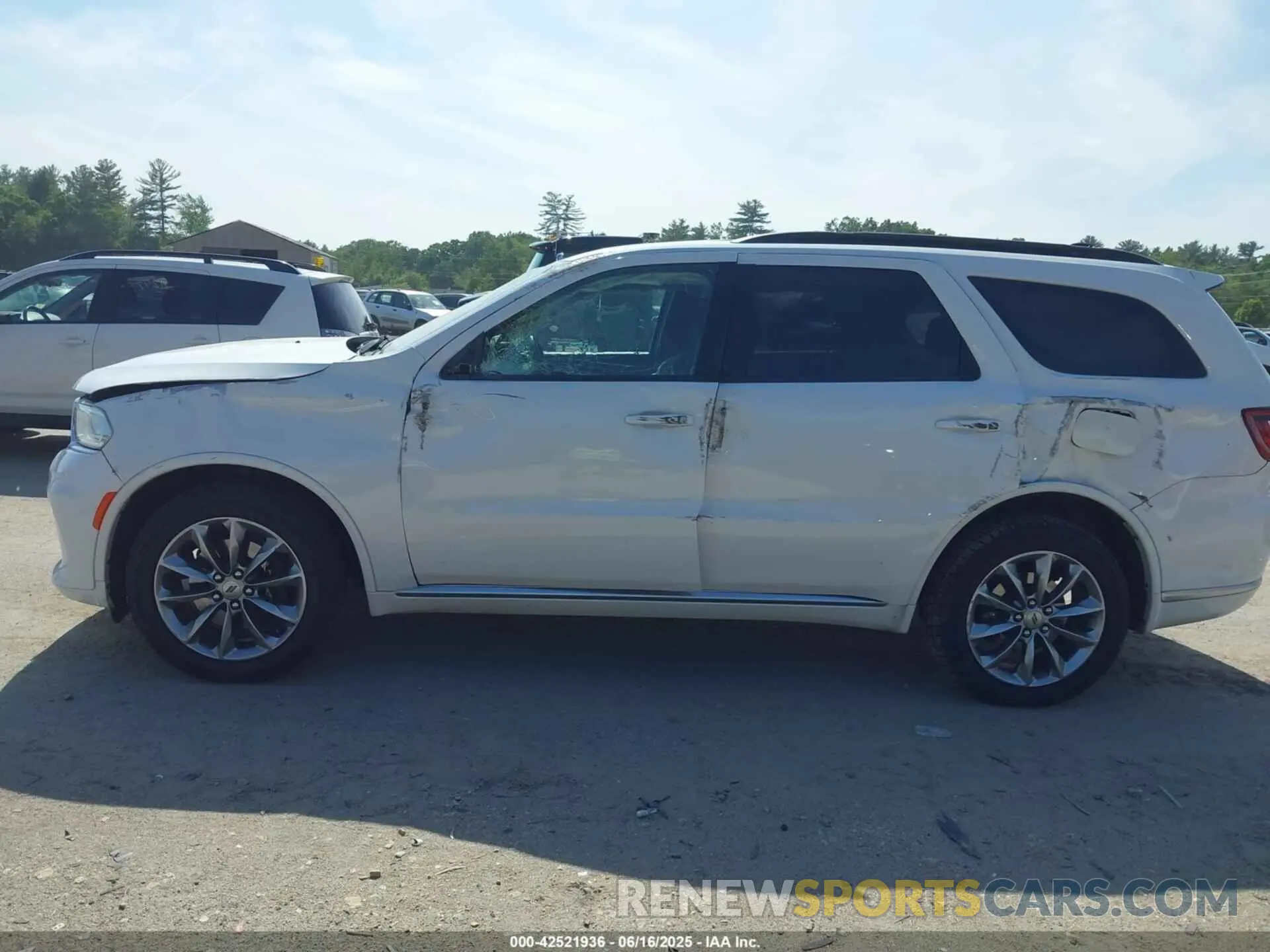 6 Photograph of a damaged car 1C4RDJAG5MC853608 DODGE DURANGO 2021