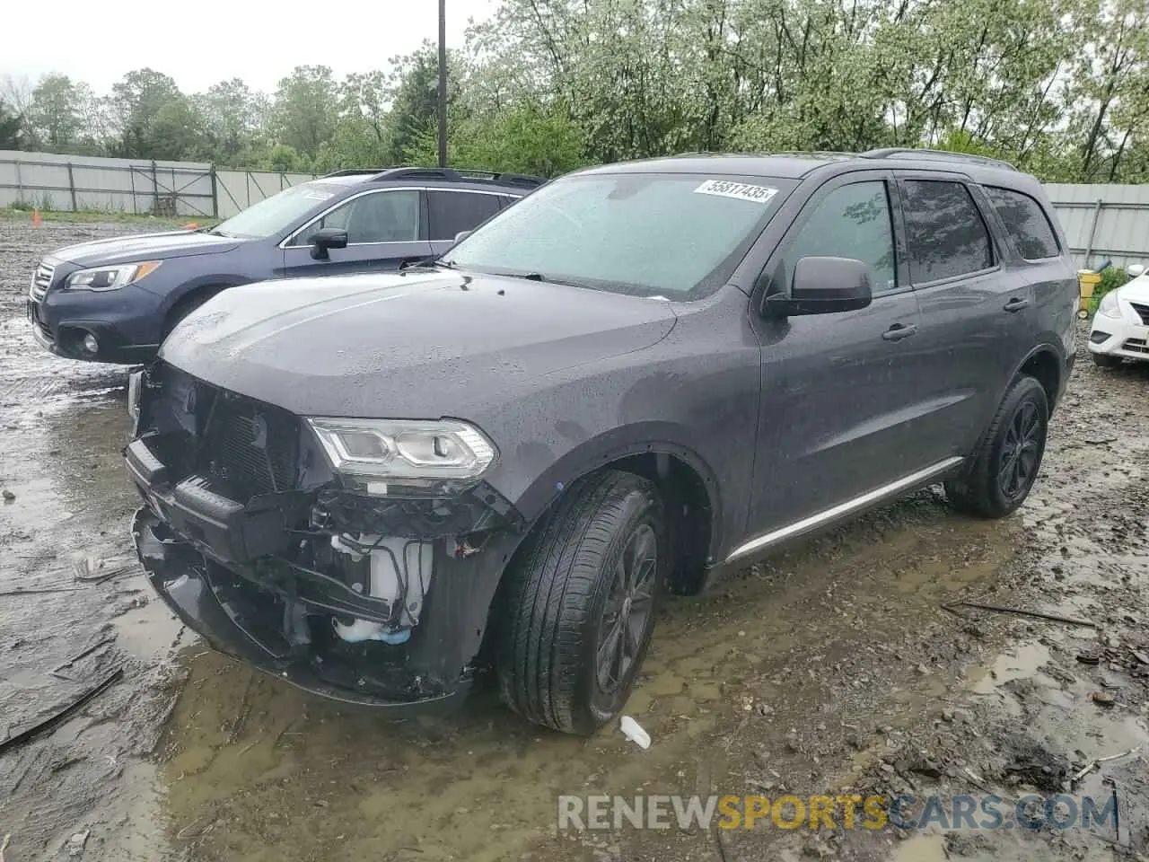 1 Photograph of a damaged car 1C4RDJAG6MC557495 DODGE DURANGO 2021