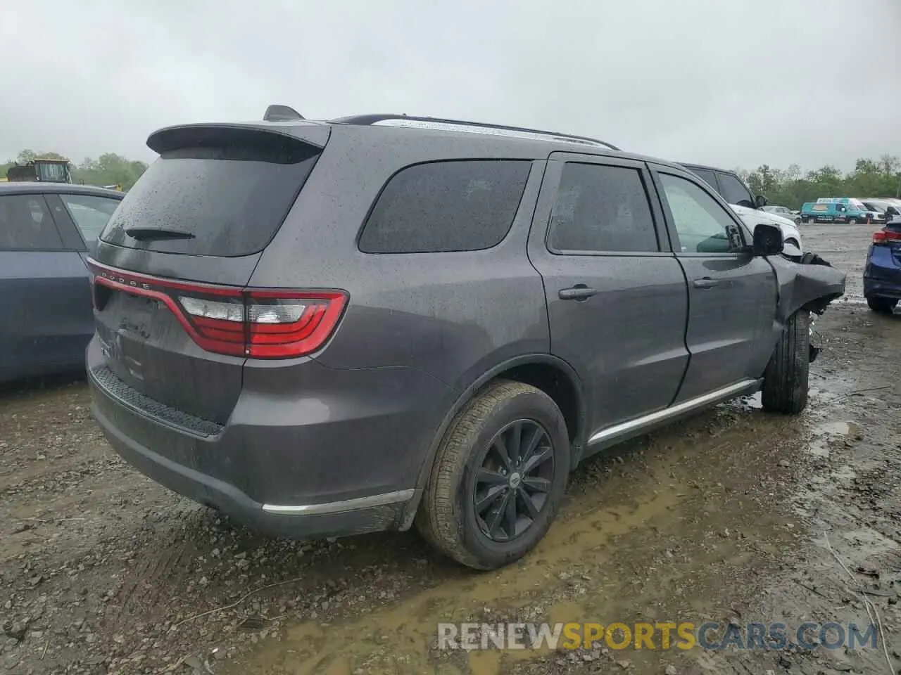 3 Photograph of a damaged car 1C4RDJAG6MC557495 DODGE DURANGO 2021