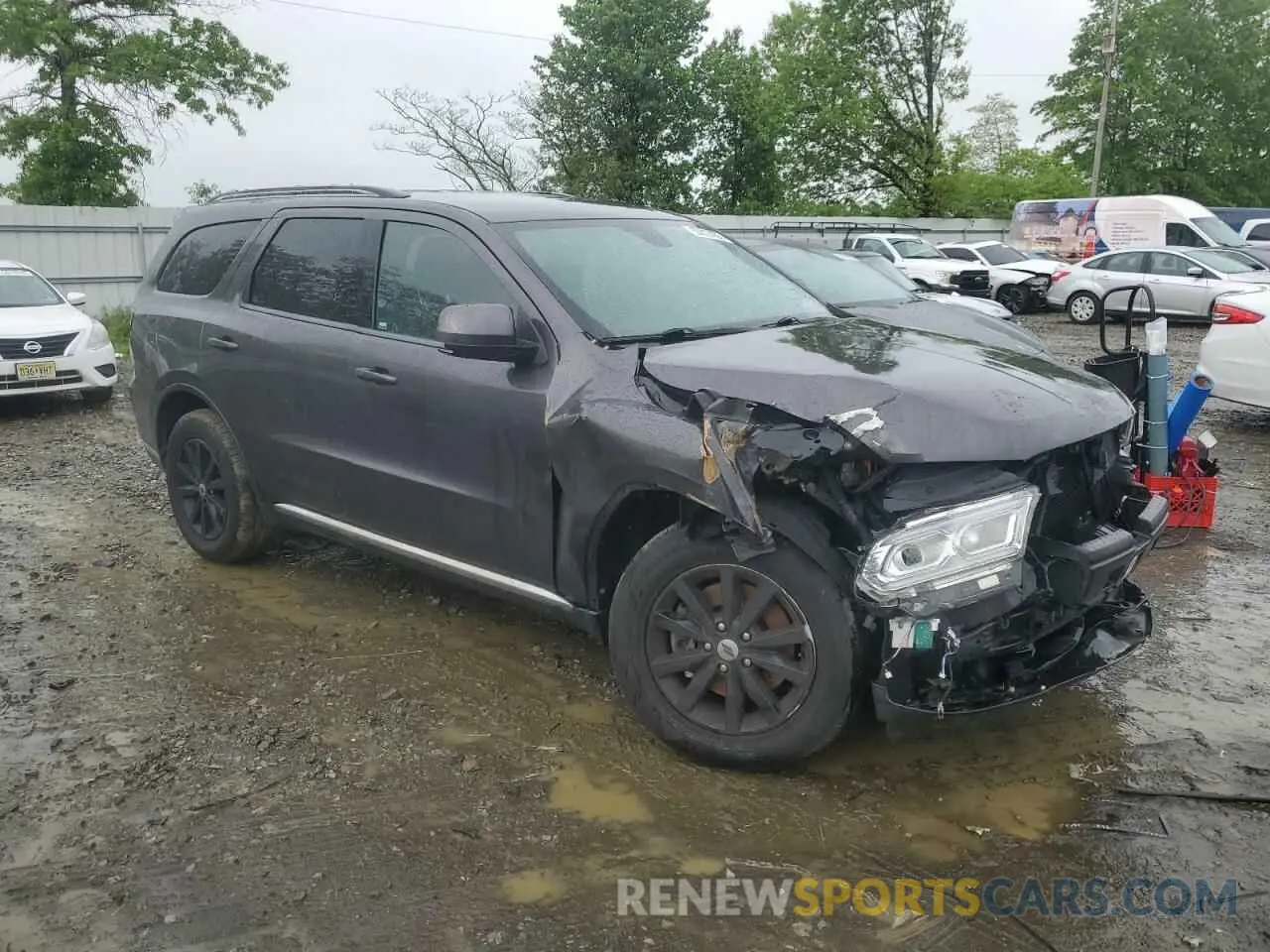 4 Photograph of a damaged car 1C4RDJAG6MC557495 DODGE DURANGO 2021