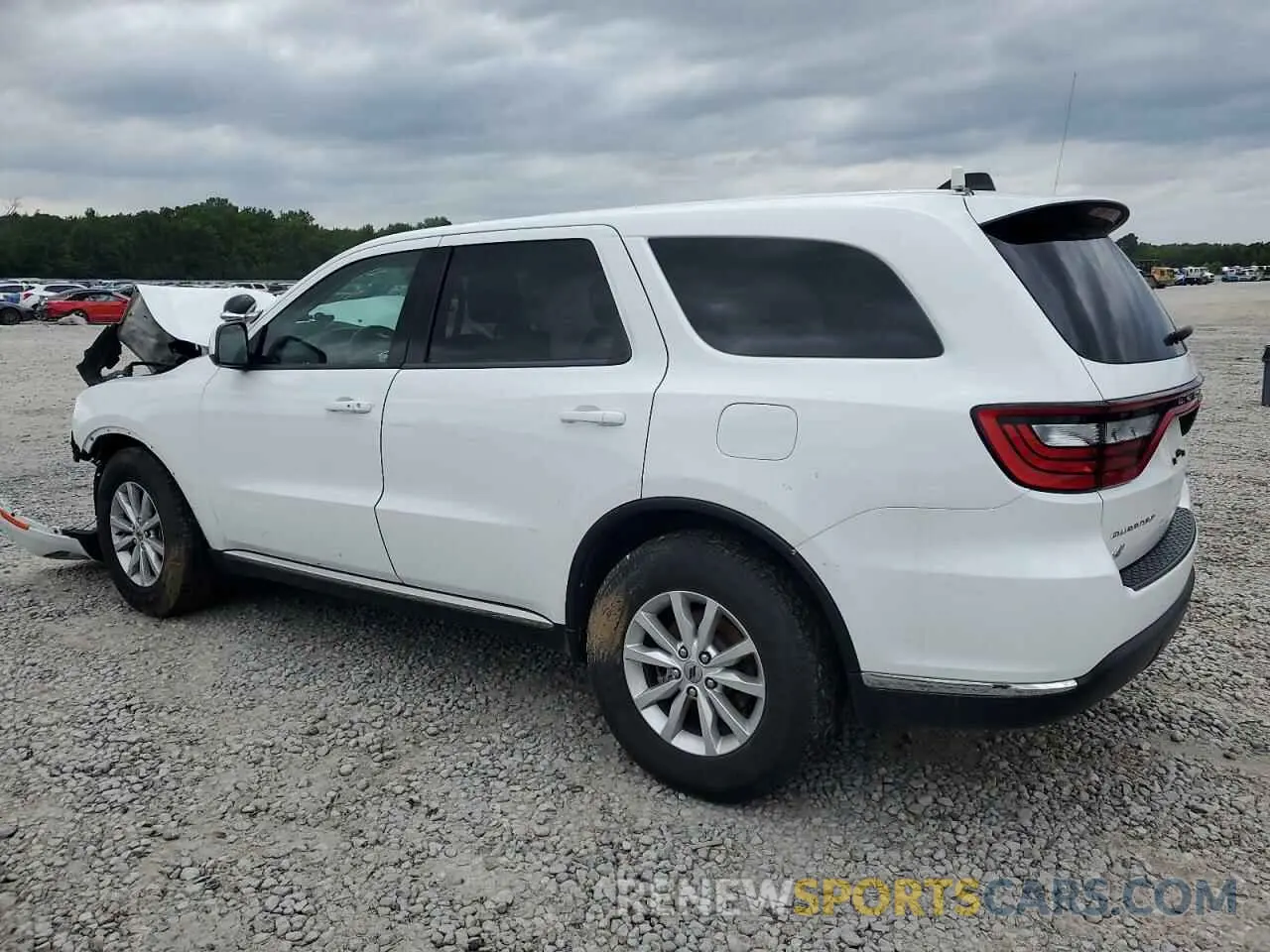2 Photograph of a damaged car 1C4RDJAG8MC547261 DODGE DURANGO 2021