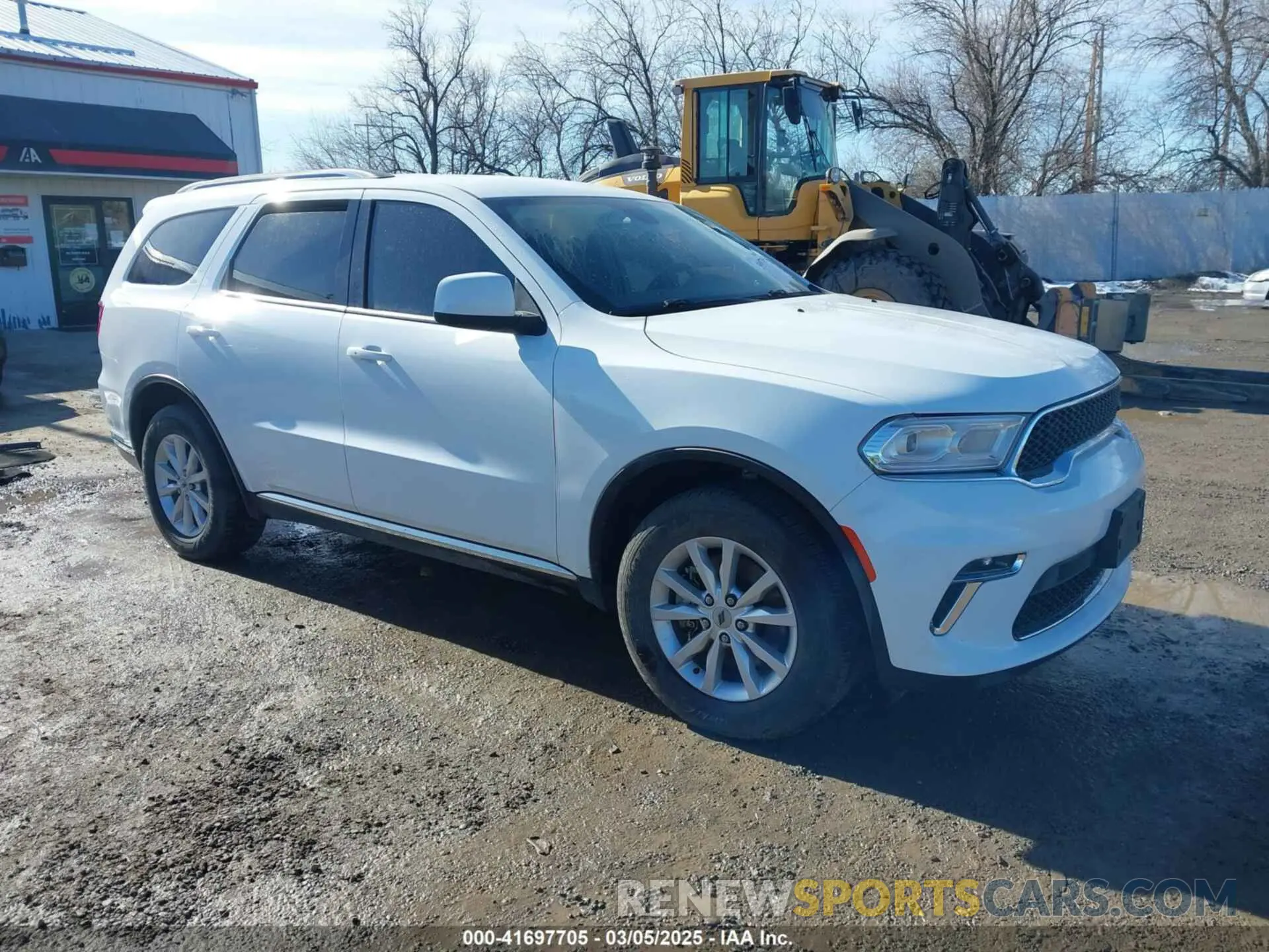 1 Photograph of a damaged car 1C4RDJAG8MC574010 DODGE DURANGO 2021