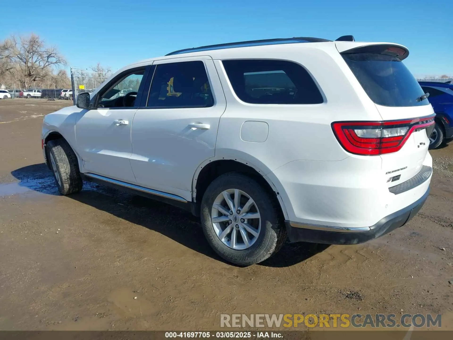 3 Photograph of a damaged car 1C4RDJAG8MC574010 DODGE DURANGO 2021