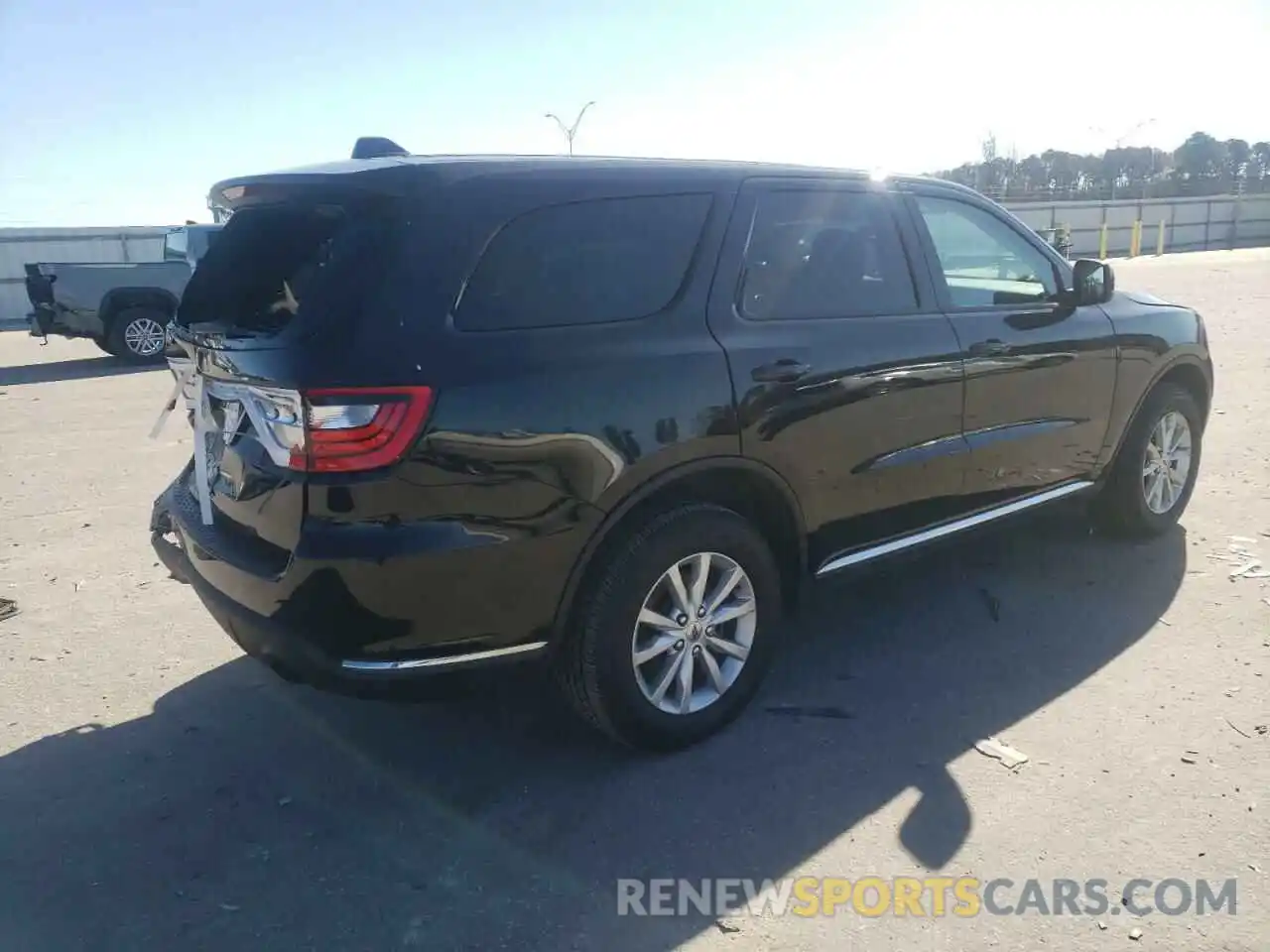 3 Photograph of a damaged car 1C4RDJAG8MC598730 DODGE DURANGO 2021