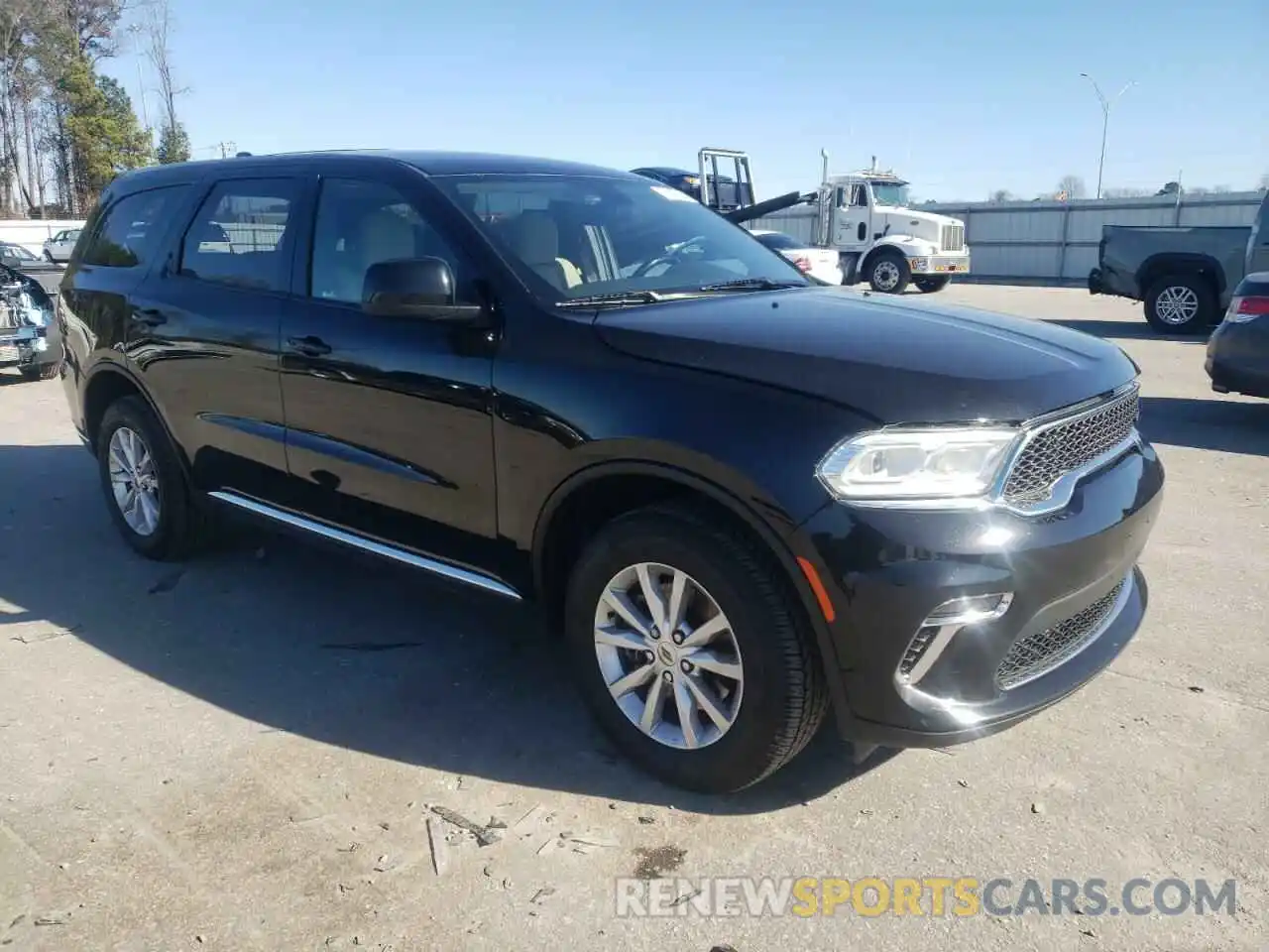 4 Photograph of a damaged car 1C4RDJAG8MC598730 DODGE DURANGO 2021