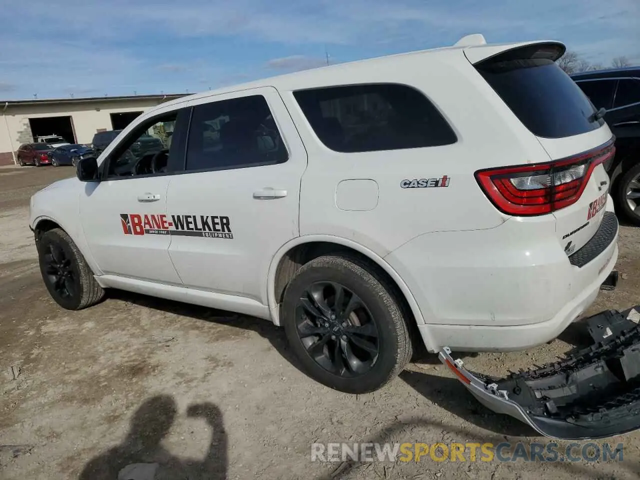 2 Photograph of a damaged car 1C4RDJAGXMC573960 DODGE DURANGO 2021