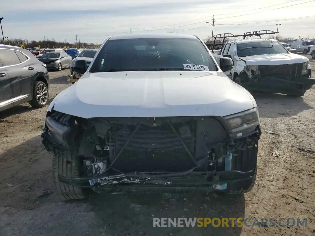 5 Photograph of a damaged car 1C4RDJAGXMC573960 DODGE DURANGO 2021