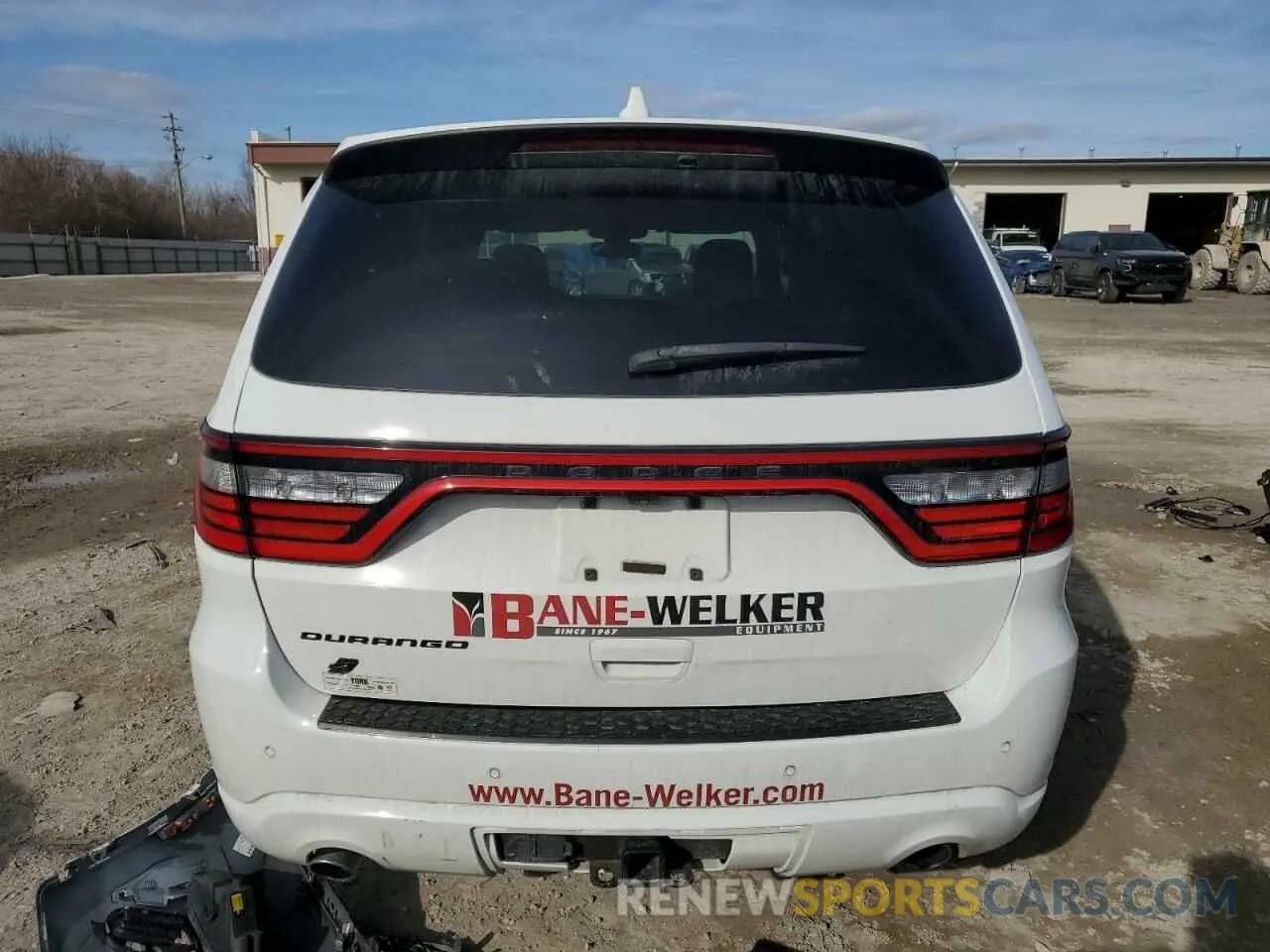 6 Photograph of a damaged car 1C4RDJAGXMC573960 DODGE DURANGO 2021