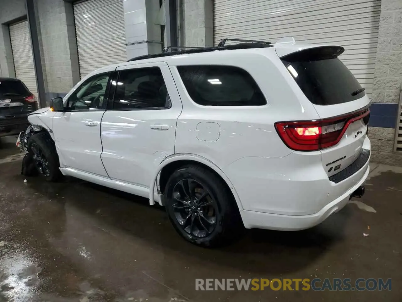 2 Photograph of a damaged car 1C4RDJDG0MC521376 DODGE DURANGO 2021