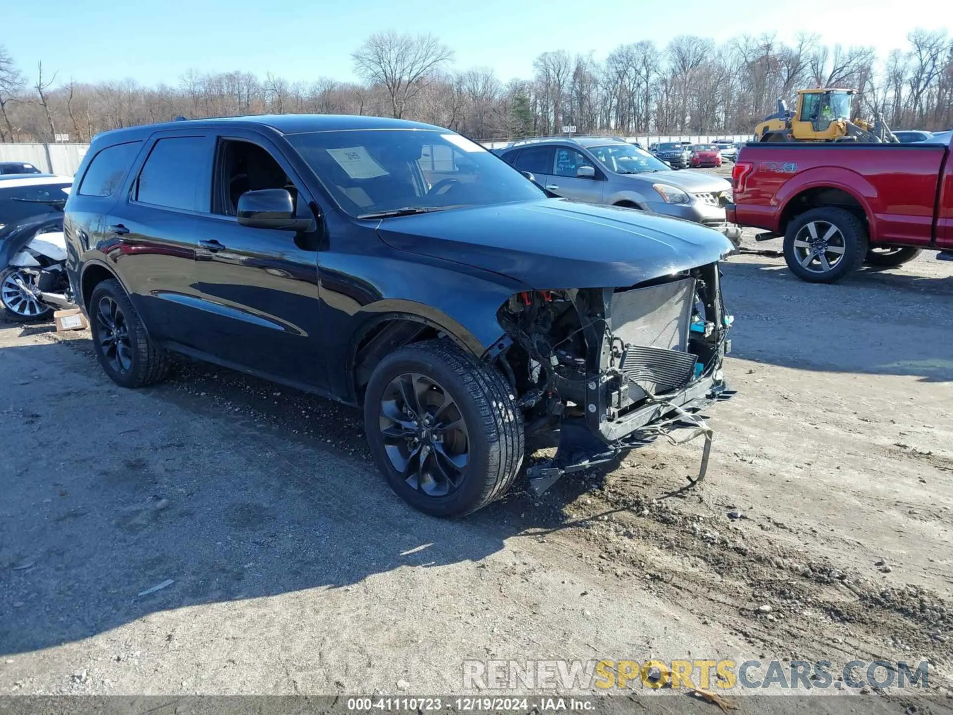 1 Photograph of a damaged car 1C4RDJDG0MC751032 DODGE DURANGO 2021