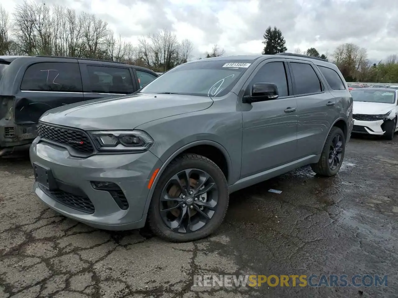 1 Photograph of a damaged car 1C4RDJDG0MC805865 DODGE DURANGO 2021