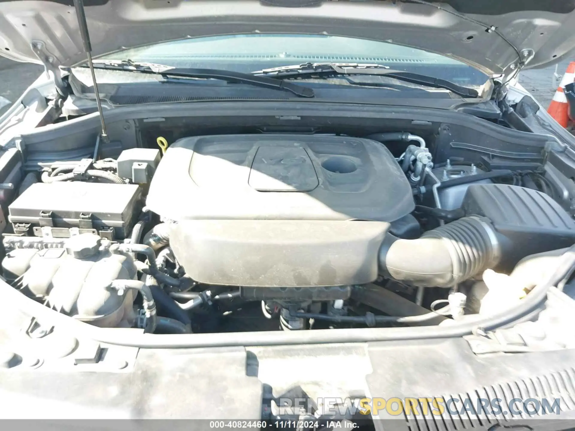 10 Photograph of a damaged car 1C4RDJDG1MC602421 DODGE DURANGO 2021