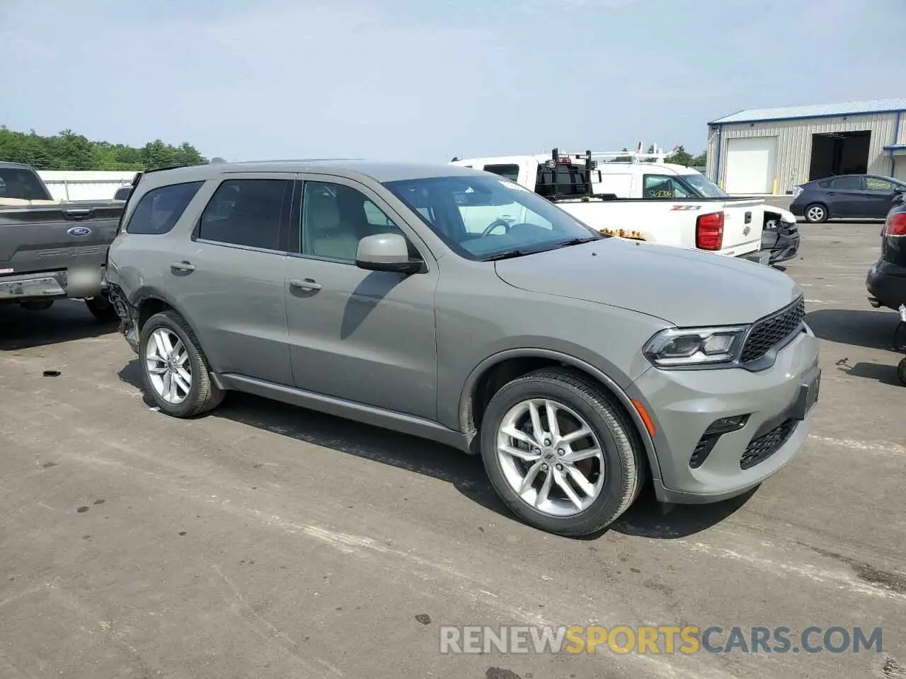 4 Photograph of a damaged car 1C4RDJDG2MC522979 DODGE DURANGO 2021