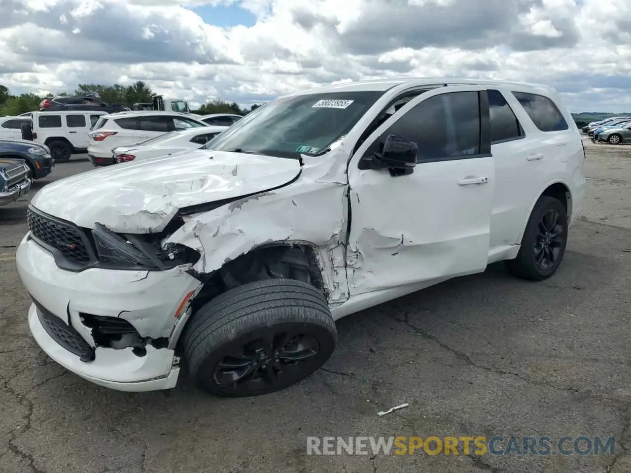 1 Photograph of a damaged car 1C4RDJDG2MC557988 DODGE DURANGO 2021