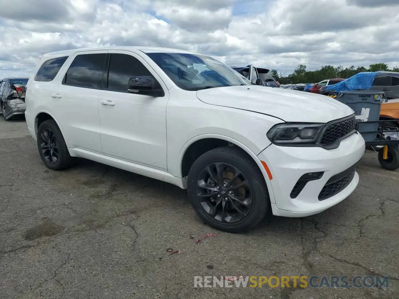 4 Photograph of a damaged car 1C4RDJDG2MC557988 DODGE DURANGO 2021