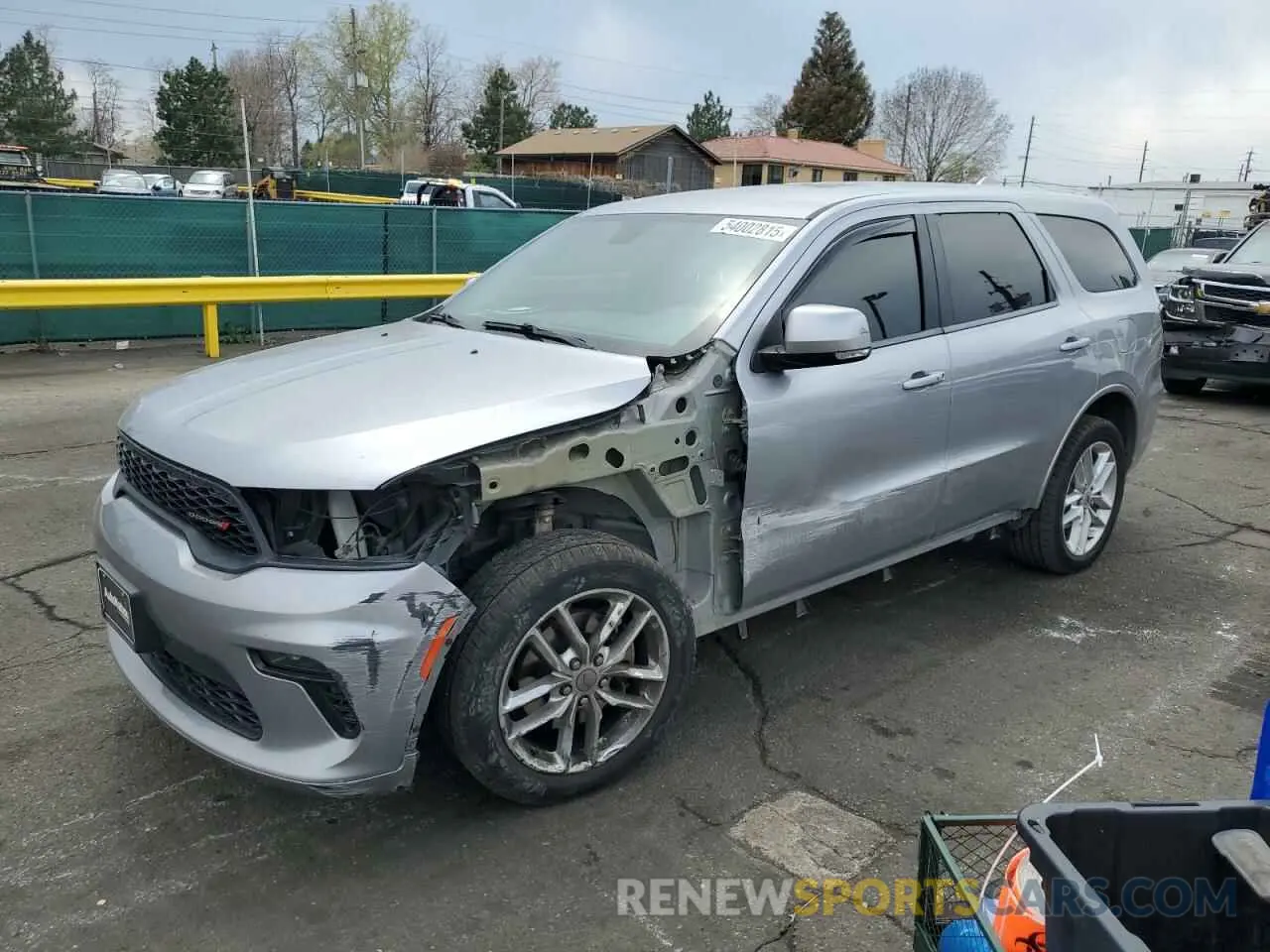 1 Photograph of a damaged car 1C4RDJDG2MC682862 DODGE DURANGO 2021