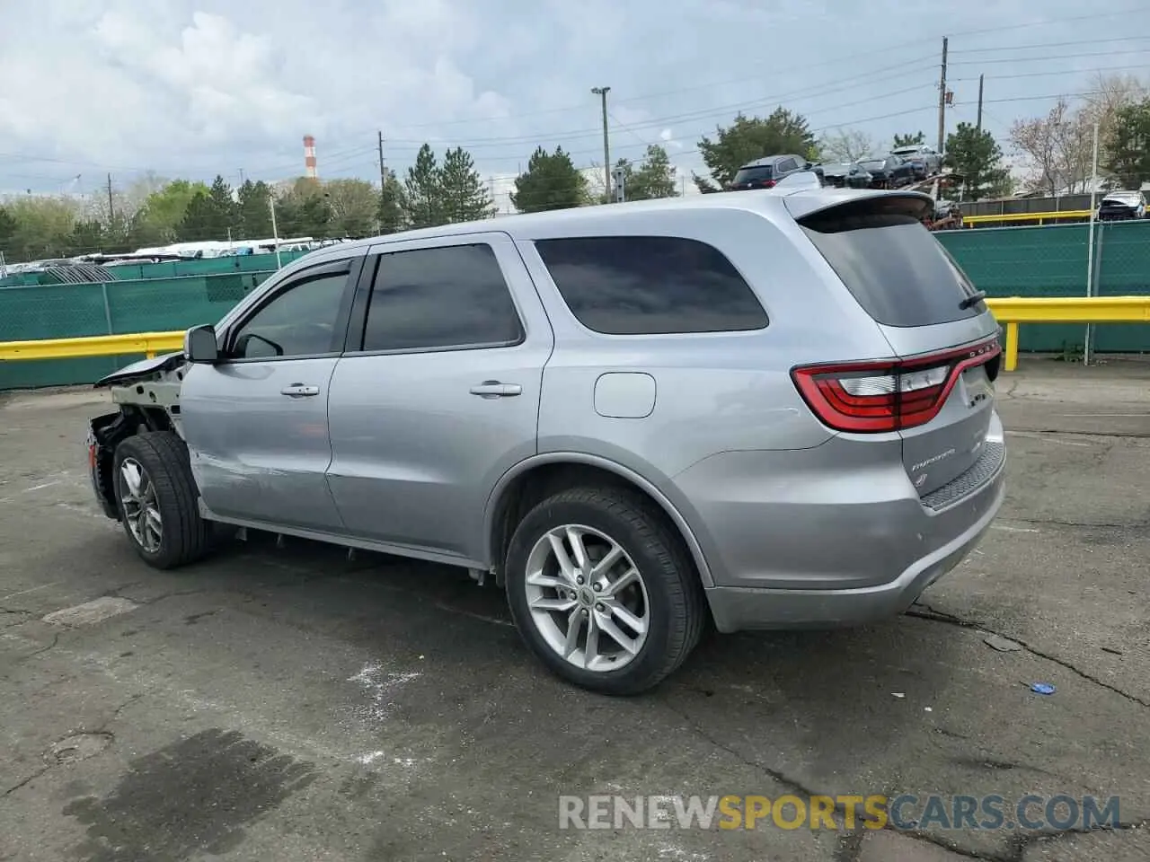 2 Photograph of a damaged car 1C4RDJDG2MC682862 DODGE DURANGO 2021