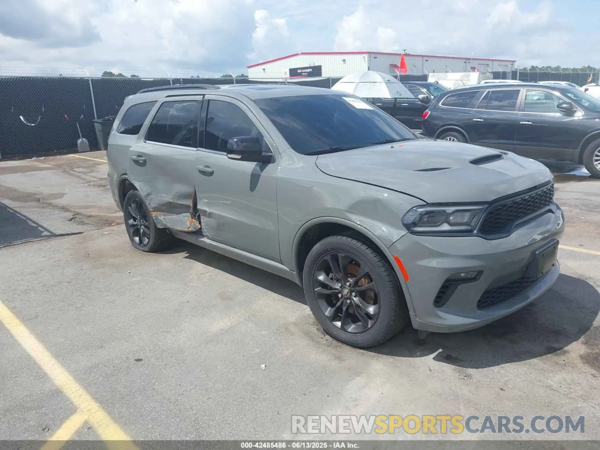 1 Photograph of a damaged car 1C4RDJDG2MC697331 DODGE DURANGO 2021