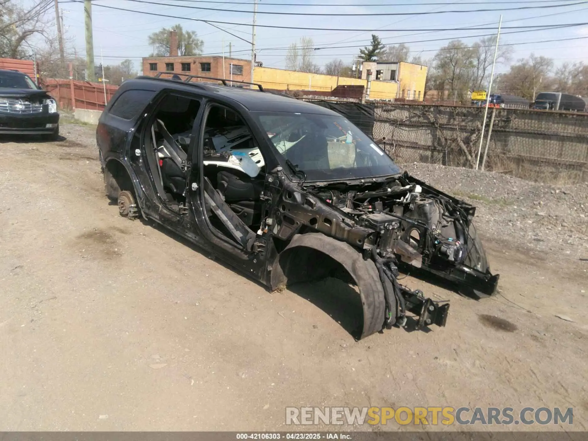 1 Photograph of a damaged car 1C4RDJDG3MC521002 DODGE DURANGO 2021