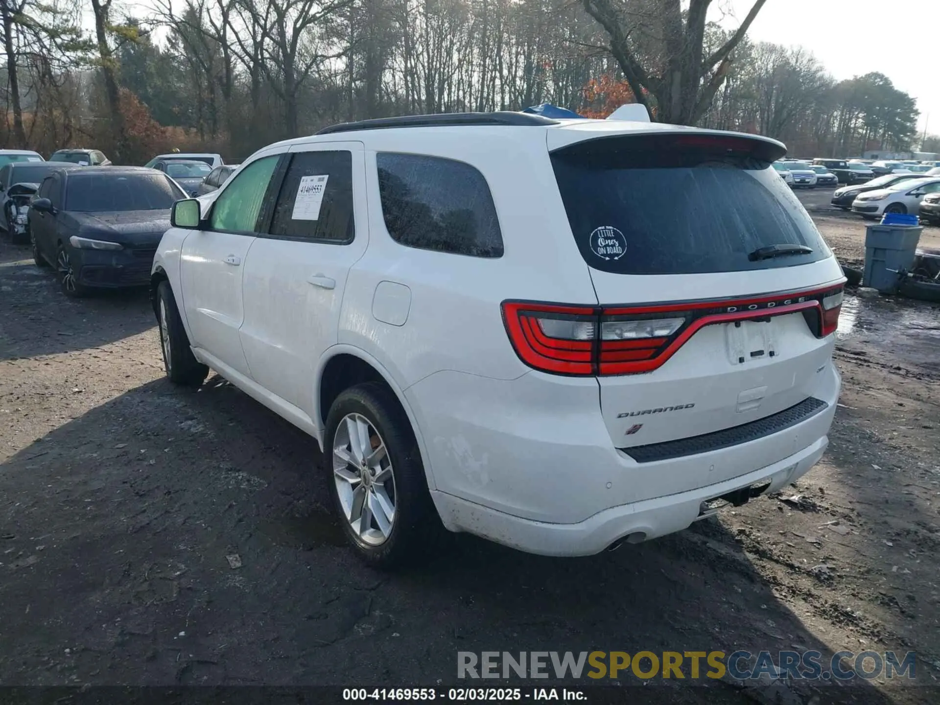 3 Photograph of a damaged car 1C4RDJDG4MC865017 DODGE DURANGO 2021