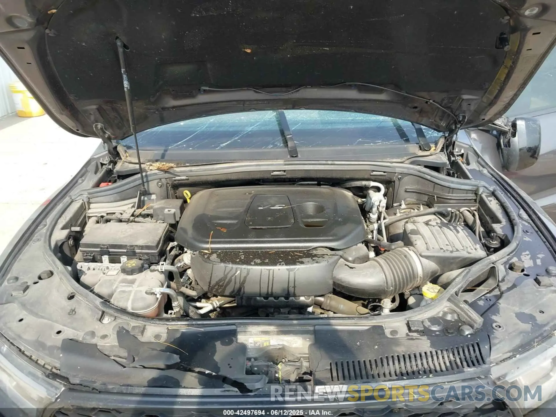10 Photograph of a damaged car 1C4RDJDG5MC558505 DODGE DURANGO 2021