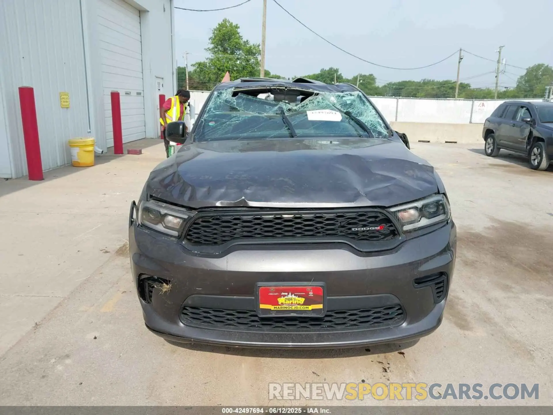 12 Photograph of a damaged car 1C4RDJDG5MC558505 DODGE DURANGO 2021