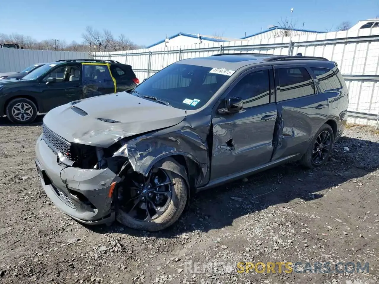 1 Photograph of a damaged car 1C4RDJDG5MC578432 DODGE DURANGO 2021