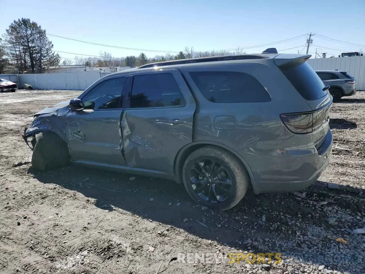 2 Photograph of a damaged car 1C4RDJDG5MC578432 DODGE DURANGO 2021