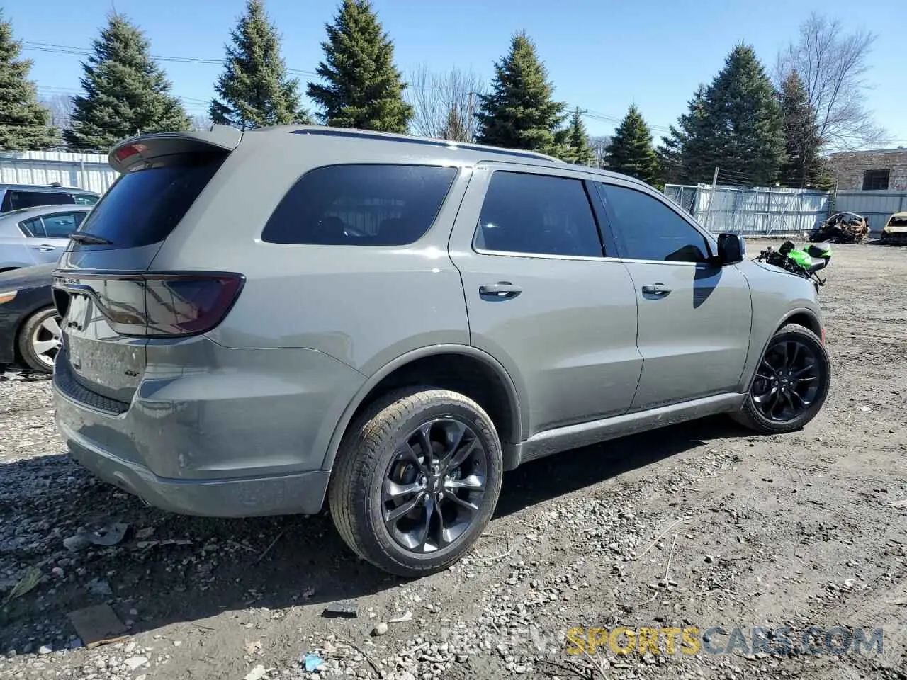 3 Photograph of a damaged car 1C4RDJDG5MC578432 DODGE DURANGO 2021