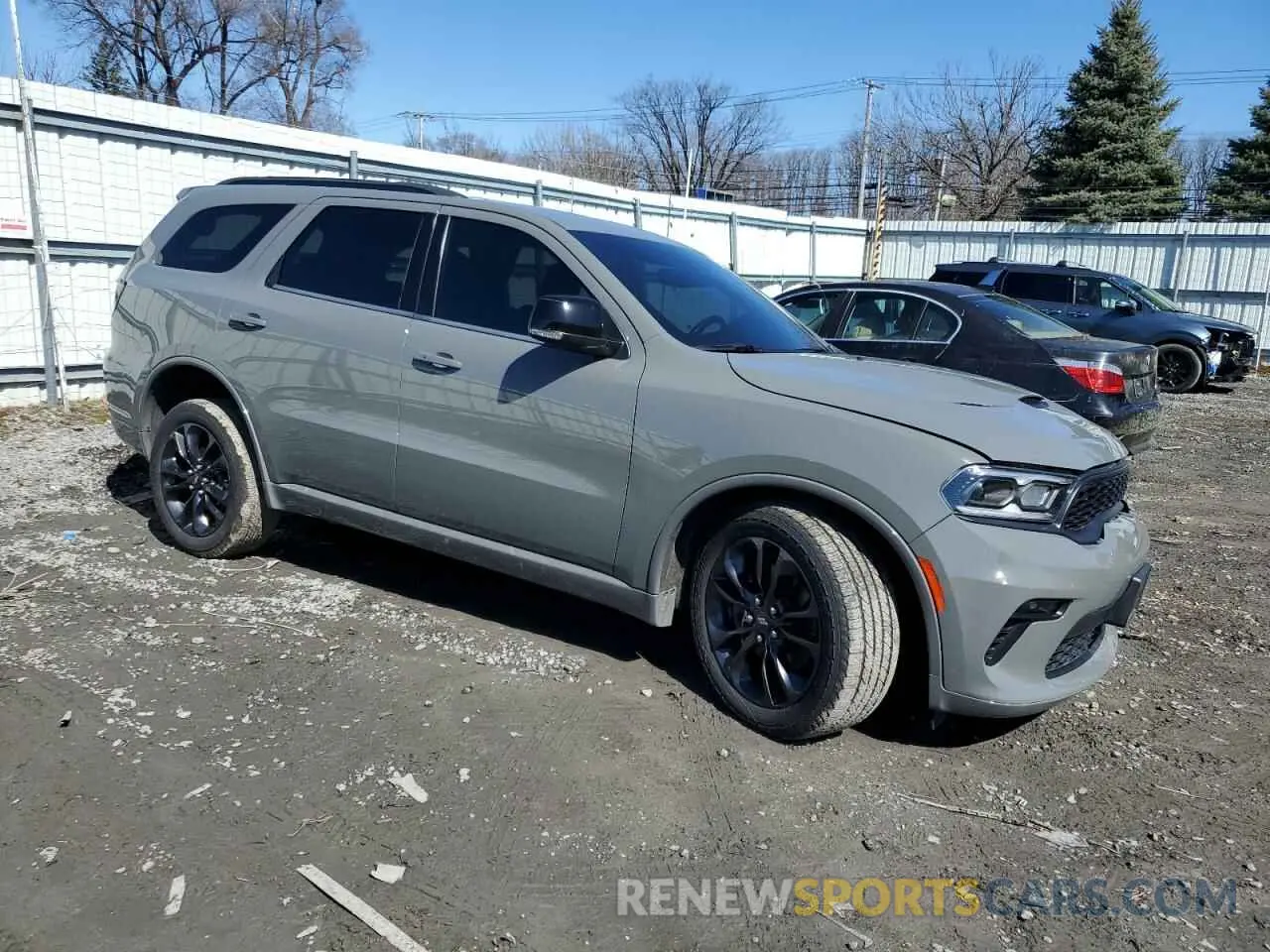 4 Photograph of a damaged car 1C4RDJDG5MC578432 DODGE DURANGO 2021
