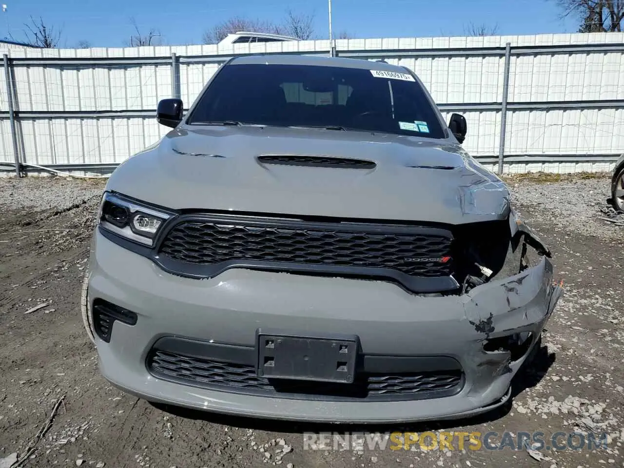 5 Photograph of a damaged car 1C4RDJDG5MC578432 DODGE DURANGO 2021