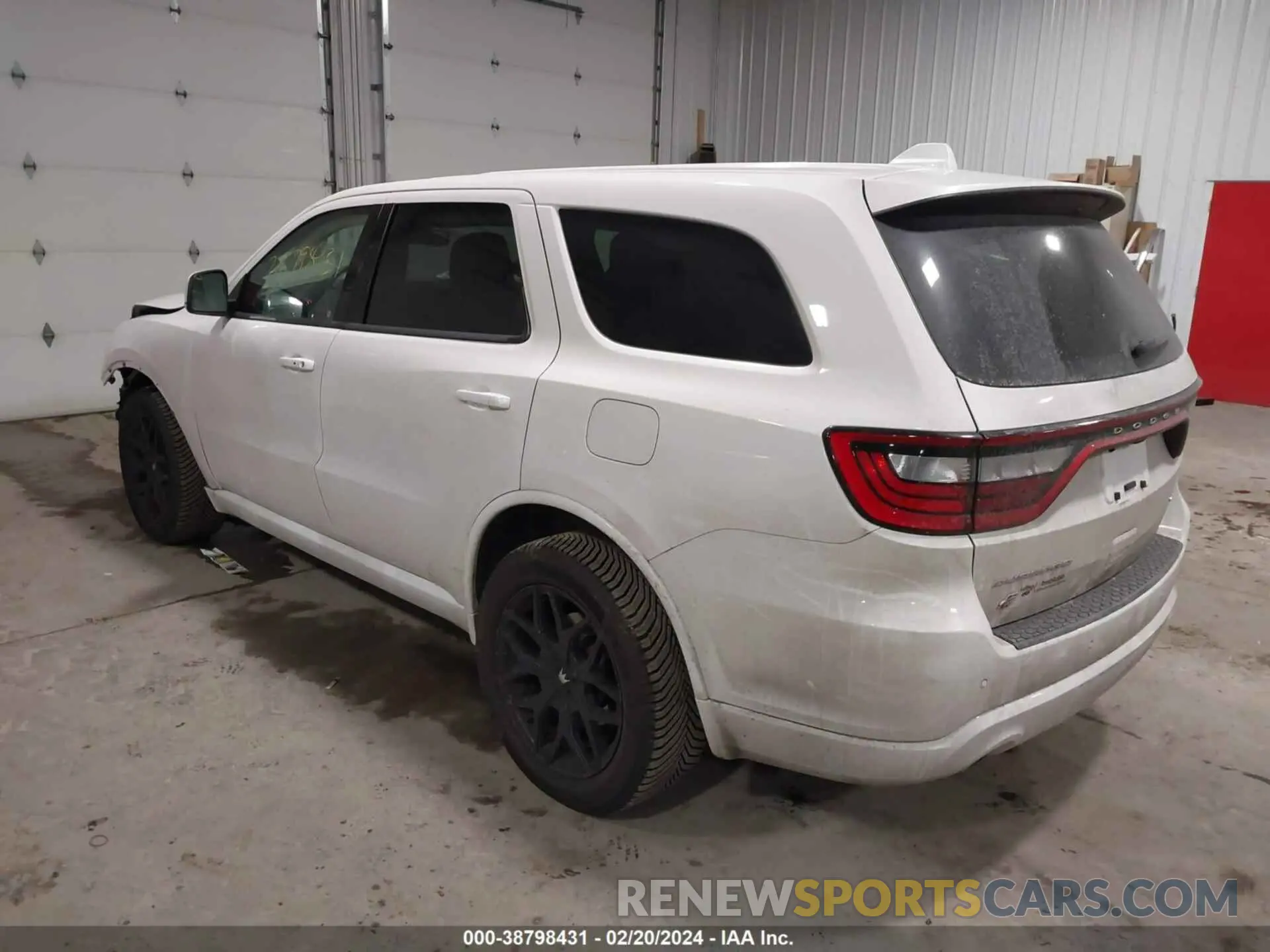 3 Photograph of a damaged car 1C4RDJDG5MC602342 DODGE DURANGO 2021