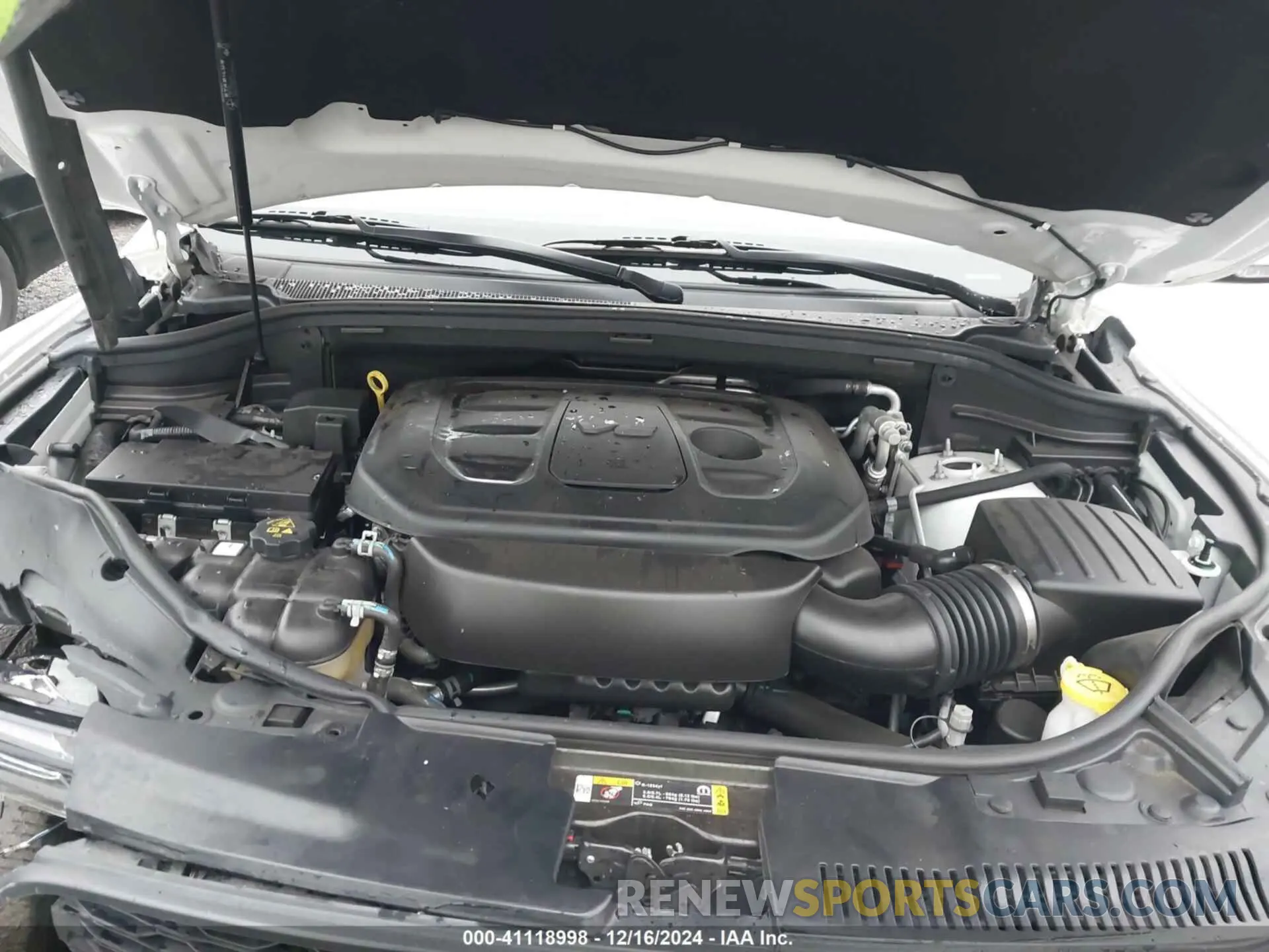 10 Photograph of a damaged car 1C4RDJDG5MC643912 DODGE DURANGO 2021