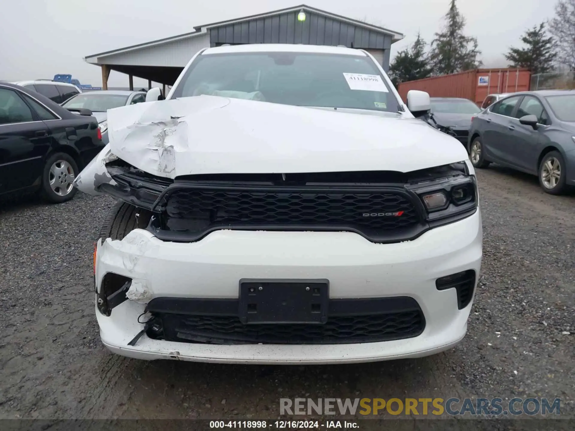 13 Photograph of a damaged car 1C4RDJDG5MC643912 DODGE DURANGO 2021
