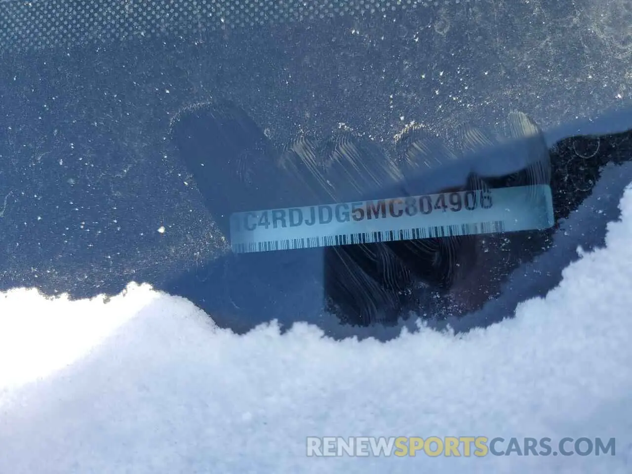 12 Photograph of a damaged car 1C4RDJDG5MC804906 DODGE DURANGO 2021