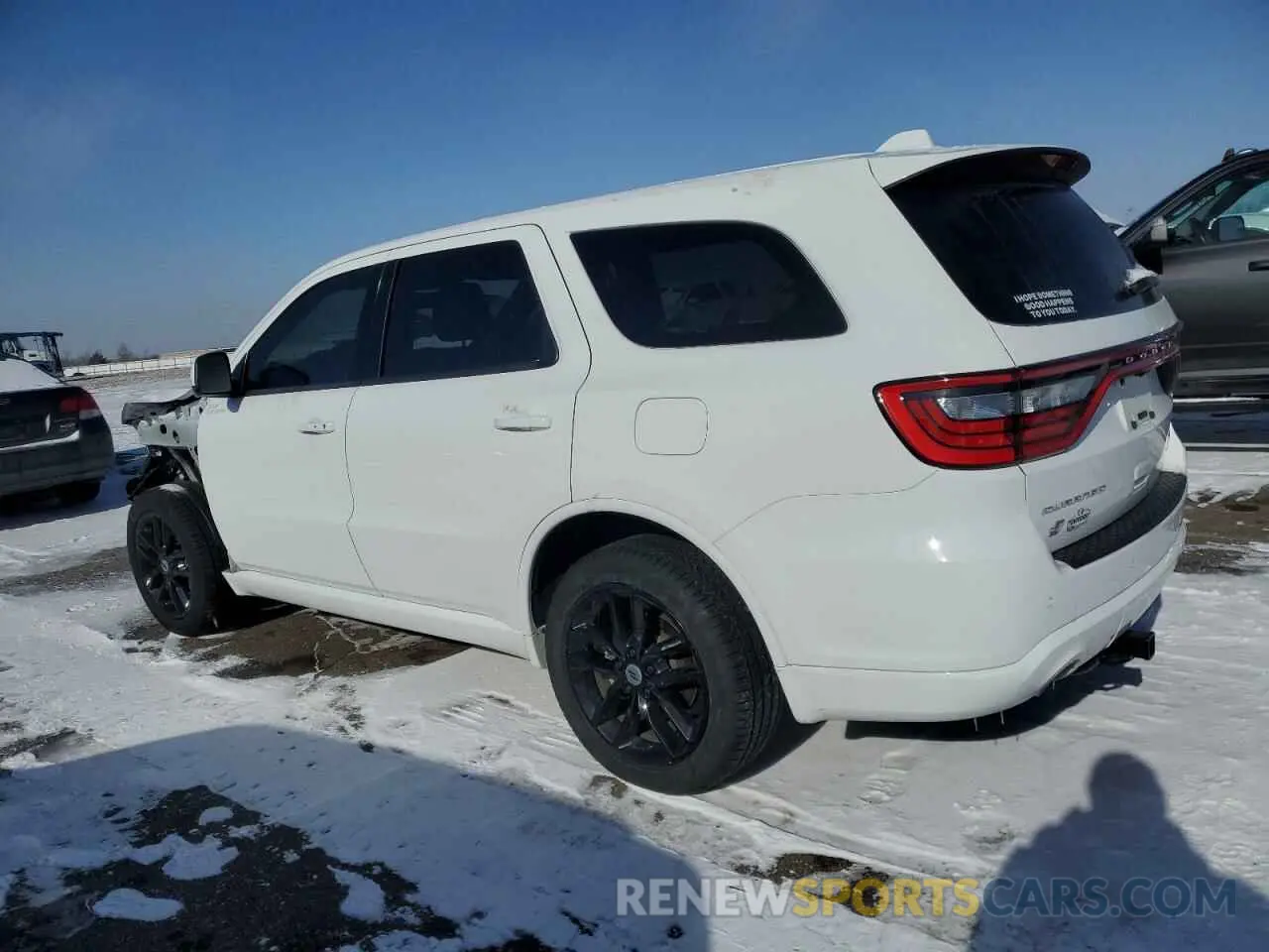 2 Photograph of a damaged car 1C4RDJDG5MC804906 DODGE DURANGO 2021