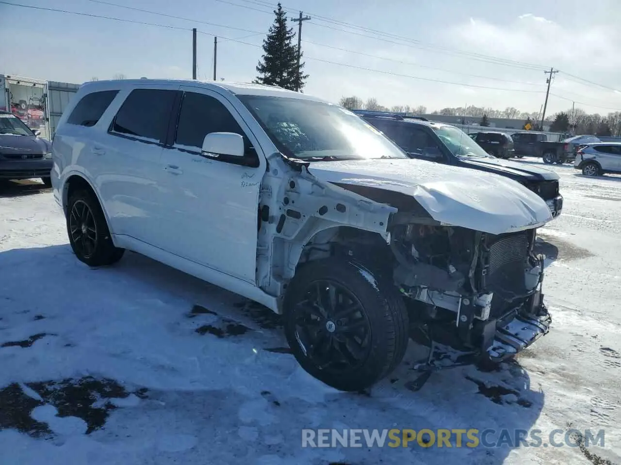 4 Photograph of a damaged car 1C4RDJDG5MC804906 DODGE DURANGO 2021