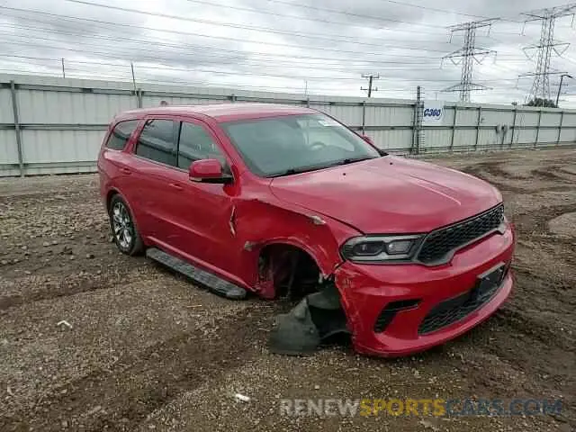 14 Photograph of a damaged car 1C4RDJDG6MC549022 DODGE DURANGO 2021