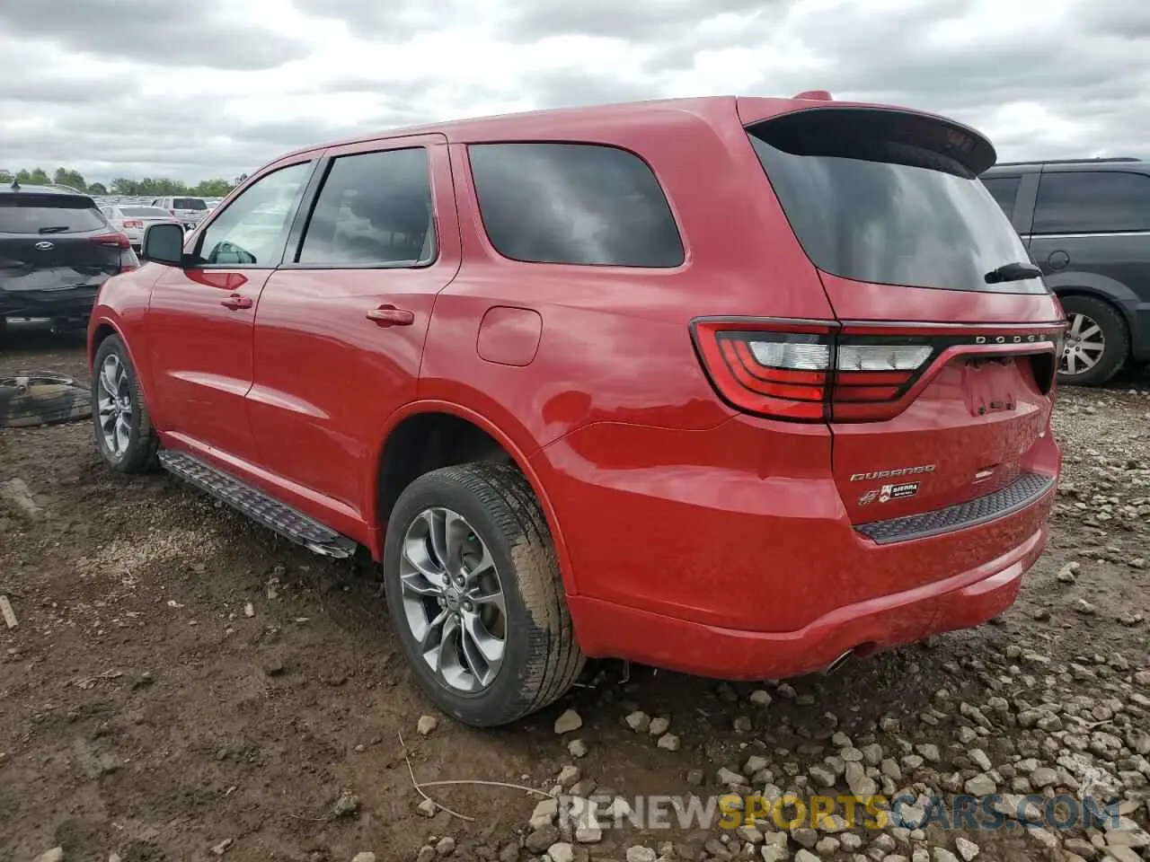 2 Photograph of a damaged car 1C4RDJDG6MC549022 DODGE DURANGO 2021
