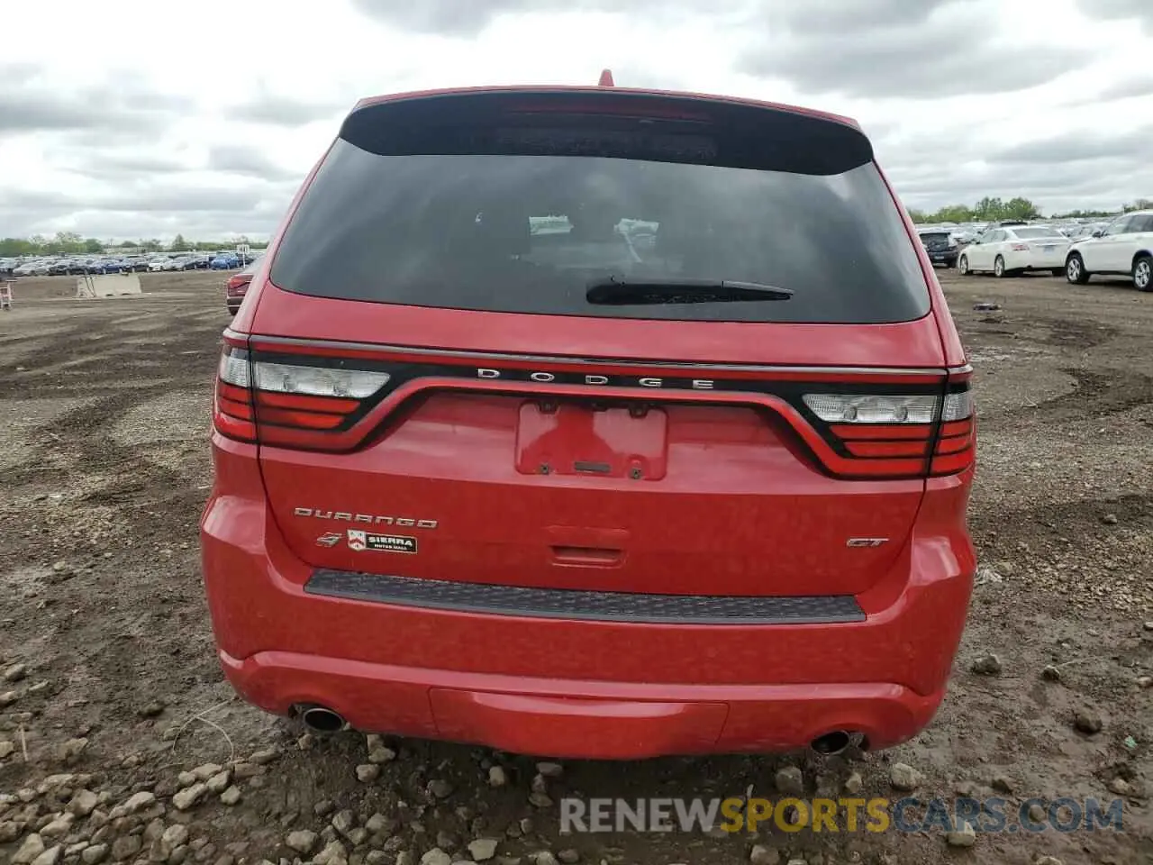 6 Photograph of a damaged car 1C4RDJDG6MC549022 DODGE DURANGO 2021