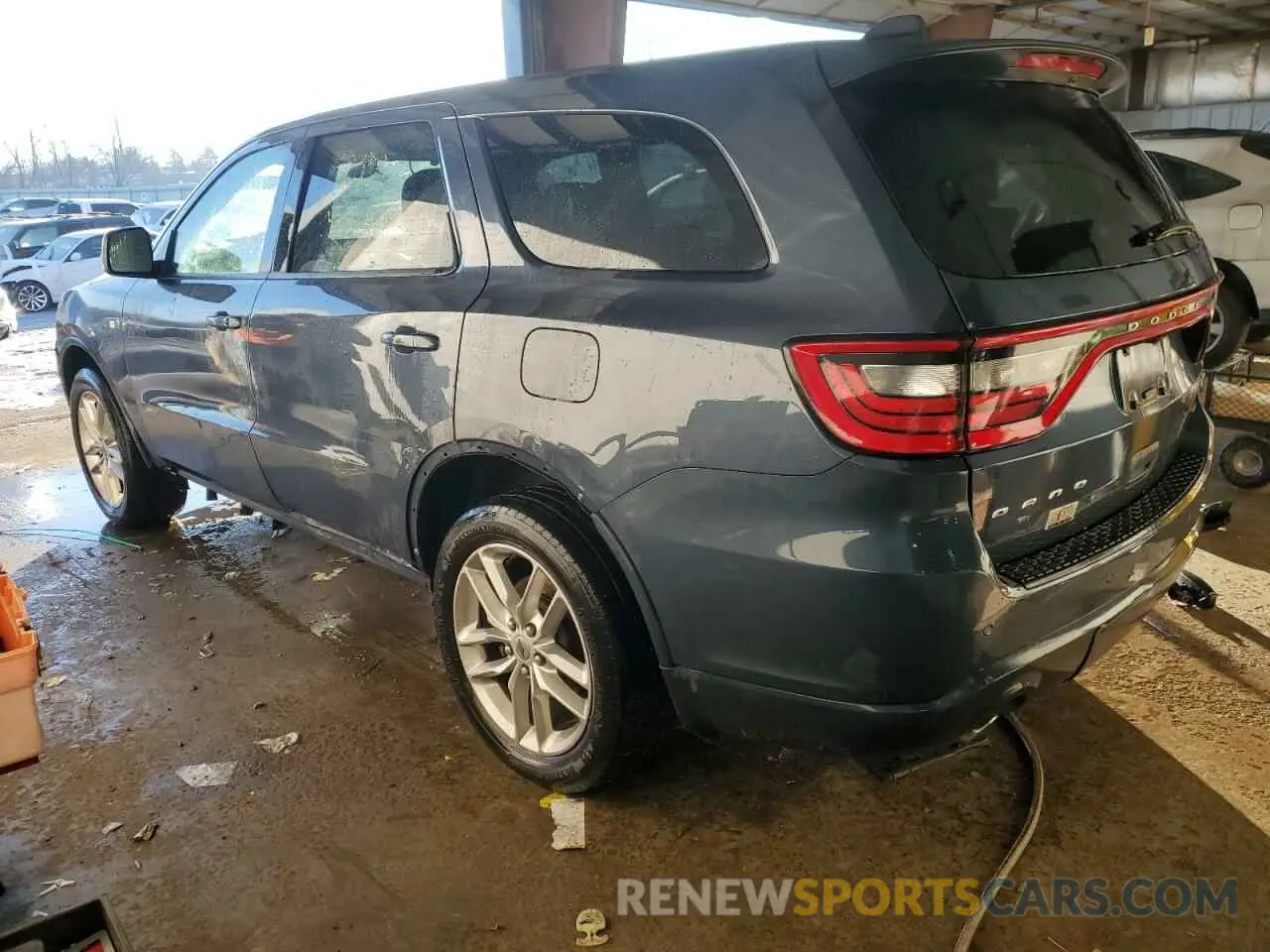 2 Photograph of a damaged car 1C4RDJDG6MC641831 DODGE DURANGO 2021
