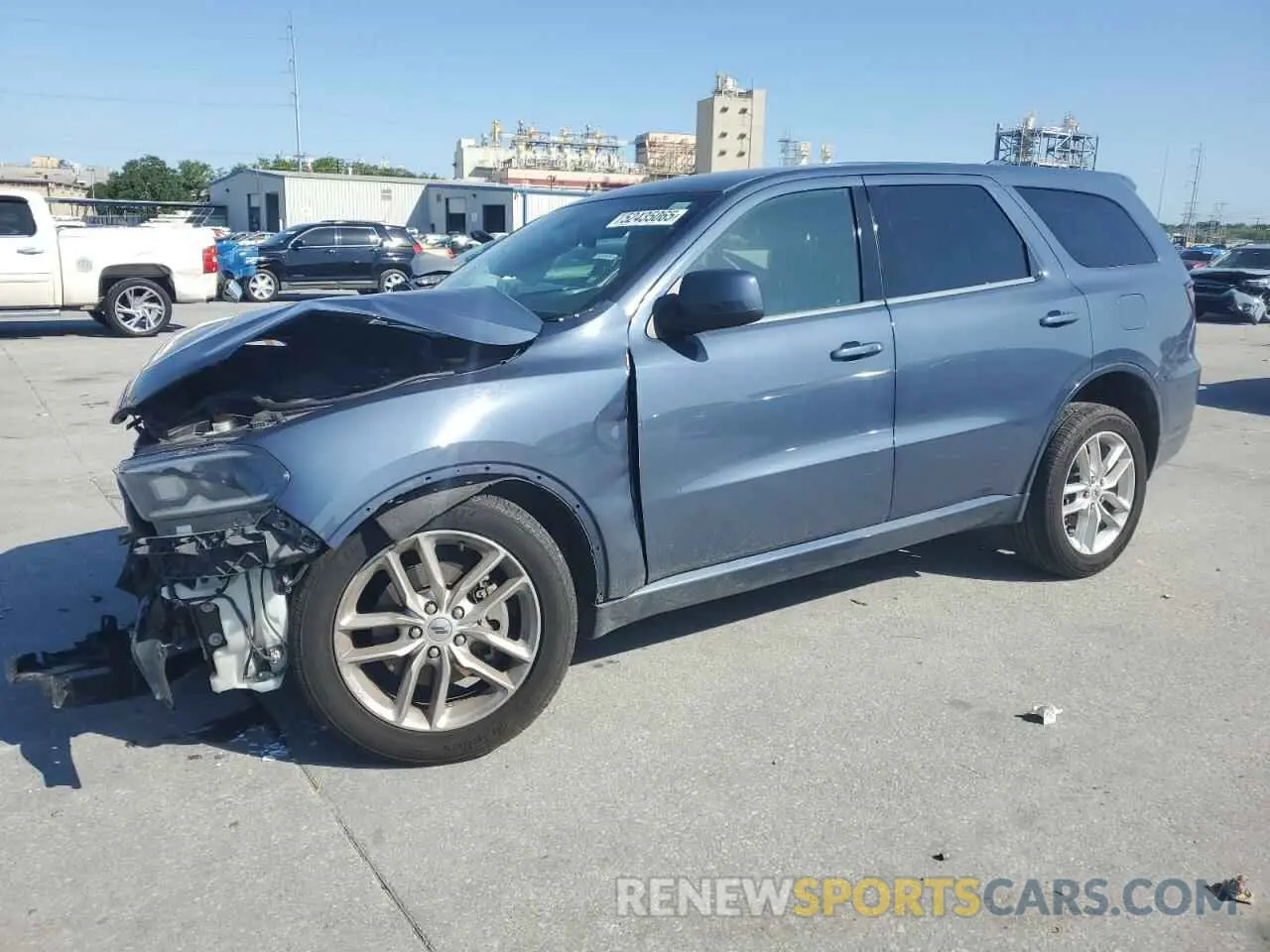 1 Photograph of a damaged car 1C4RDJDG6MC724286 DODGE DURANGO 2021
