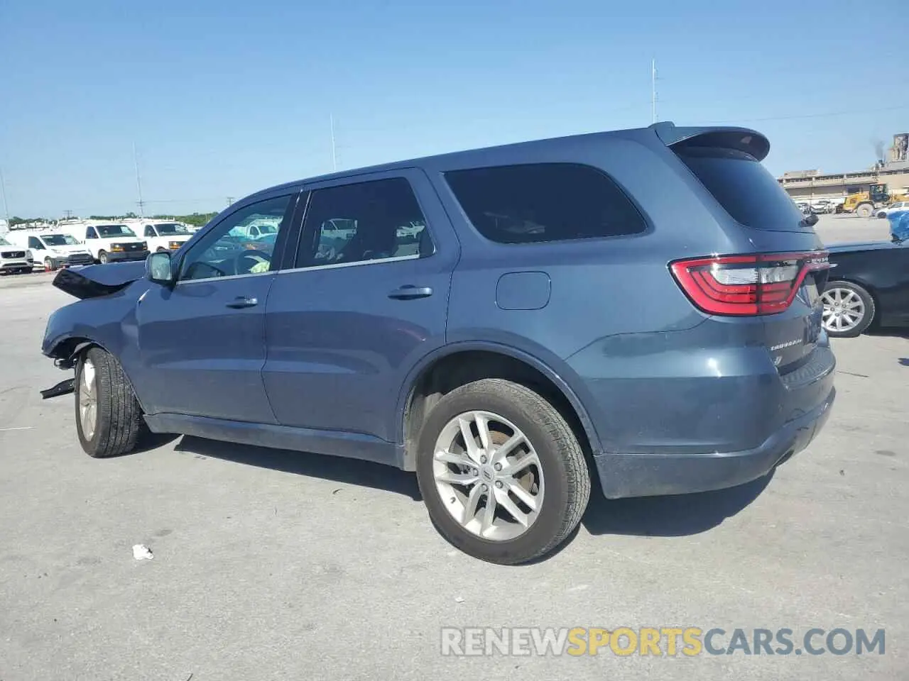 2 Photograph of a damaged car 1C4RDJDG6MC724286 DODGE DURANGO 2021