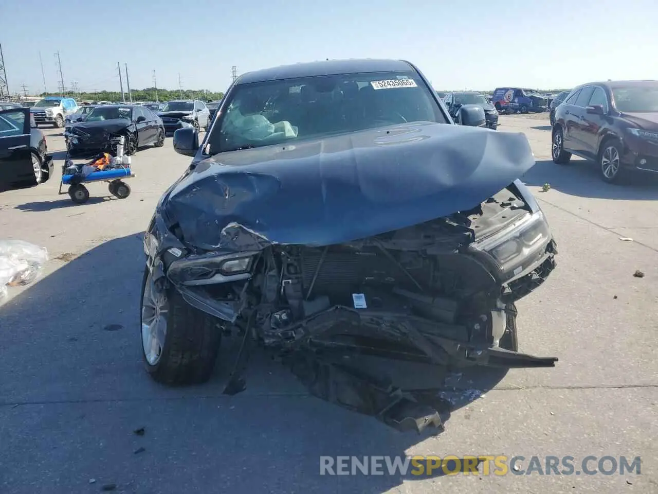 5 Photograph of a damaged car 1C4RDJDG6MC724286 DODGE DURANGO 2021