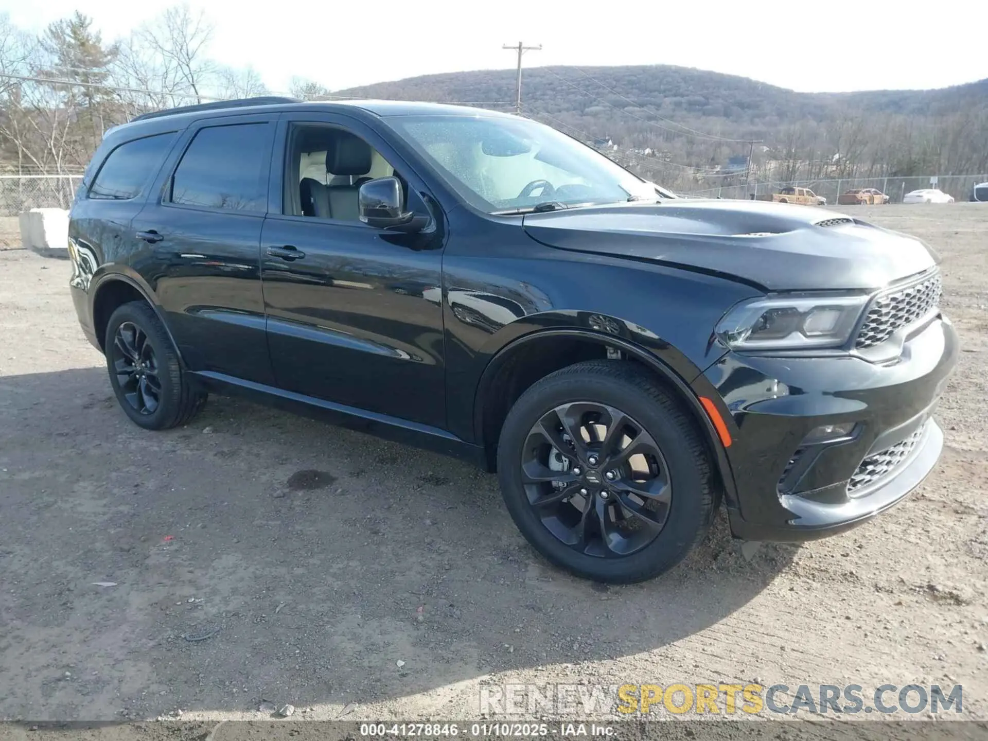 1 Photograph of a damaged car 1C4RDJDG7MC522752 DODGE DURANGO 2021