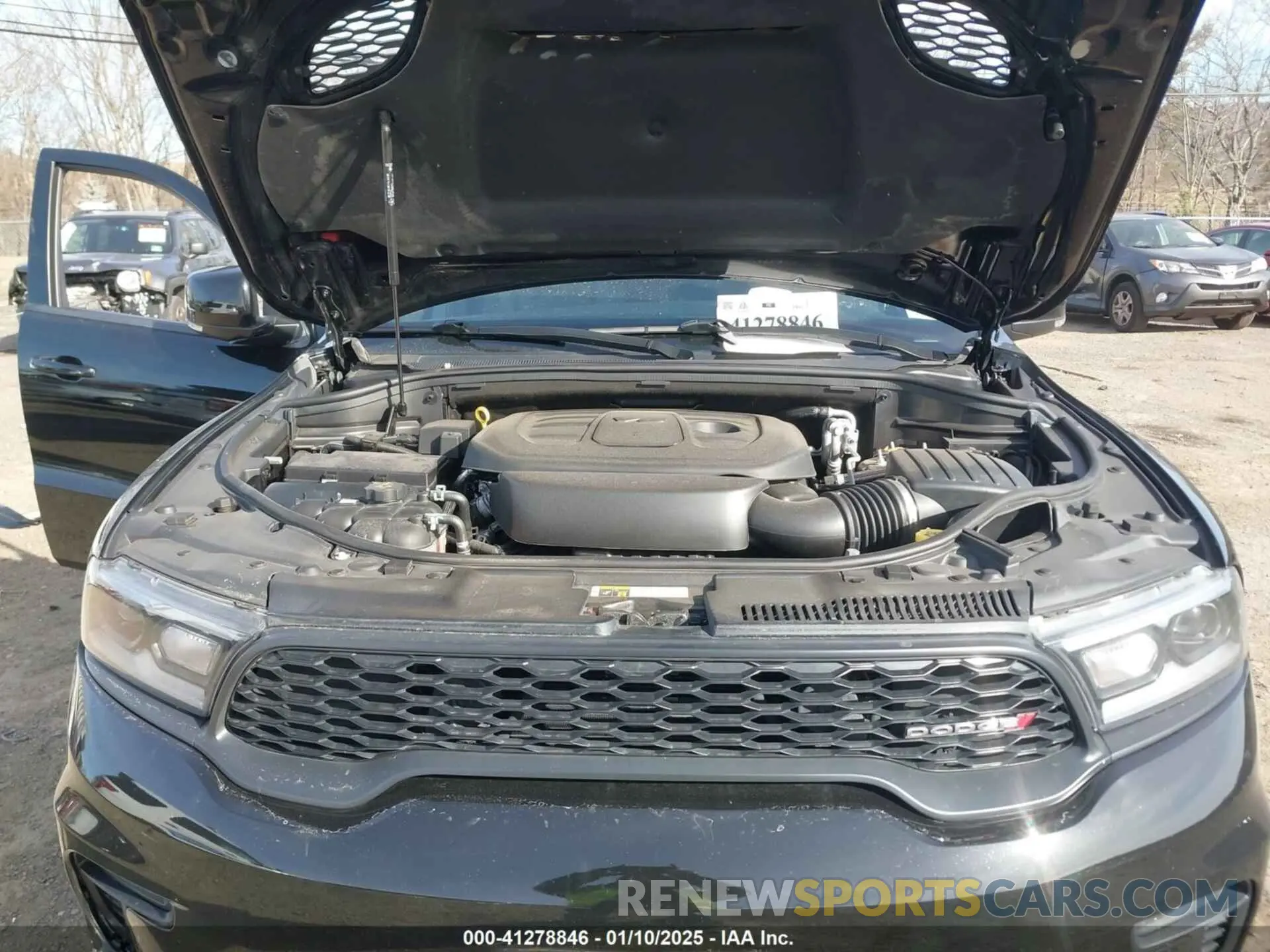 10 Photograph of a damaged car 1C4RDJDG7MC522752 DODGE DURANGO 2021