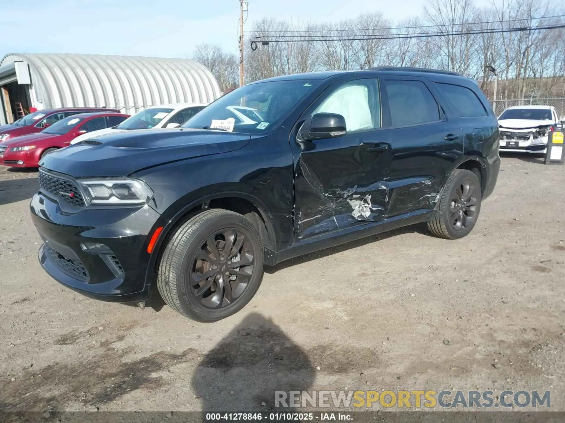 2 Photograph of a damaged car 1C4RDJDG7MC522752 DODGE DURANGO 2021