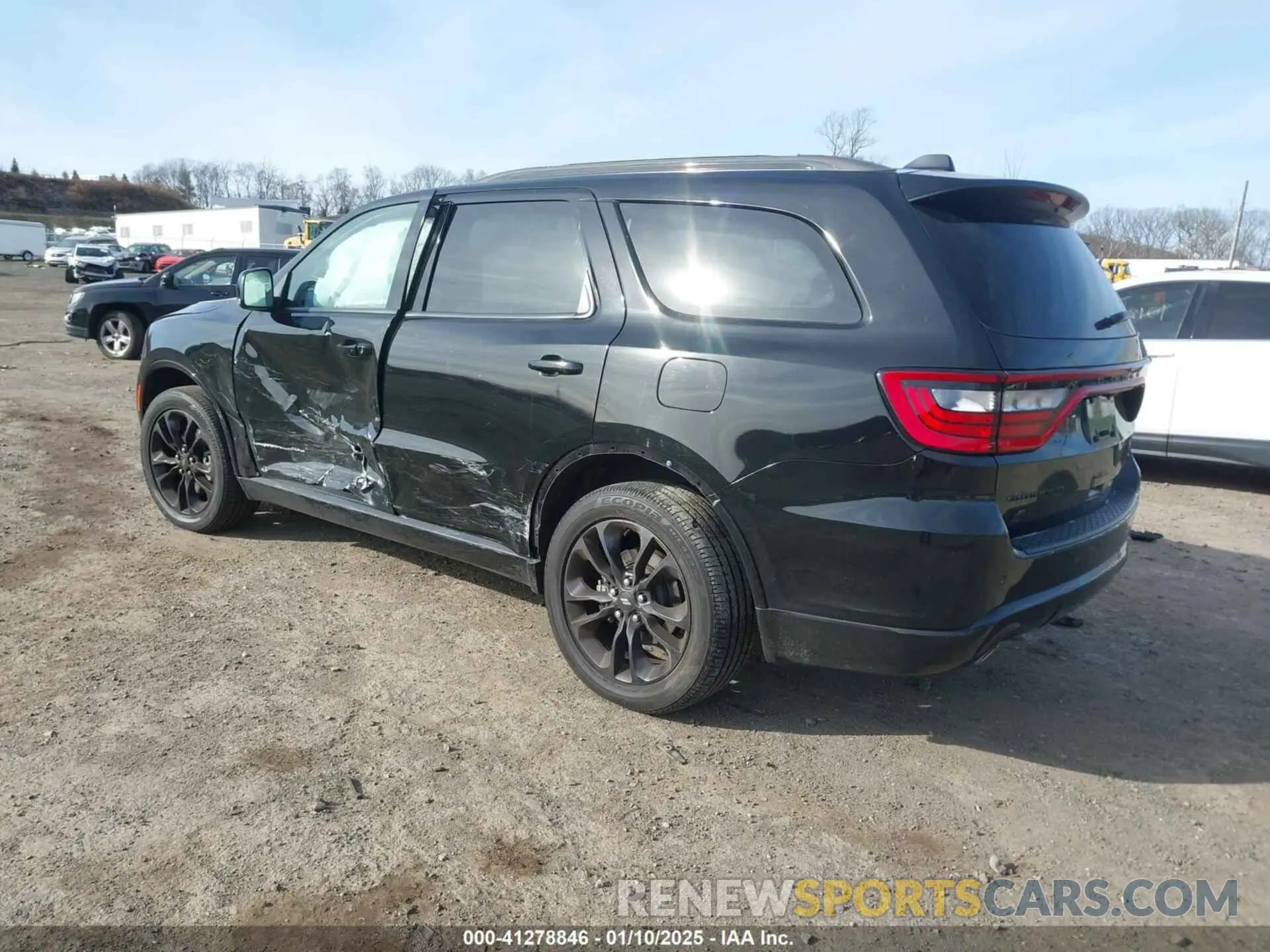 3 Photograph of a damaged car 1C4RDJDG7MC522752 DODGE DURANGO 2021