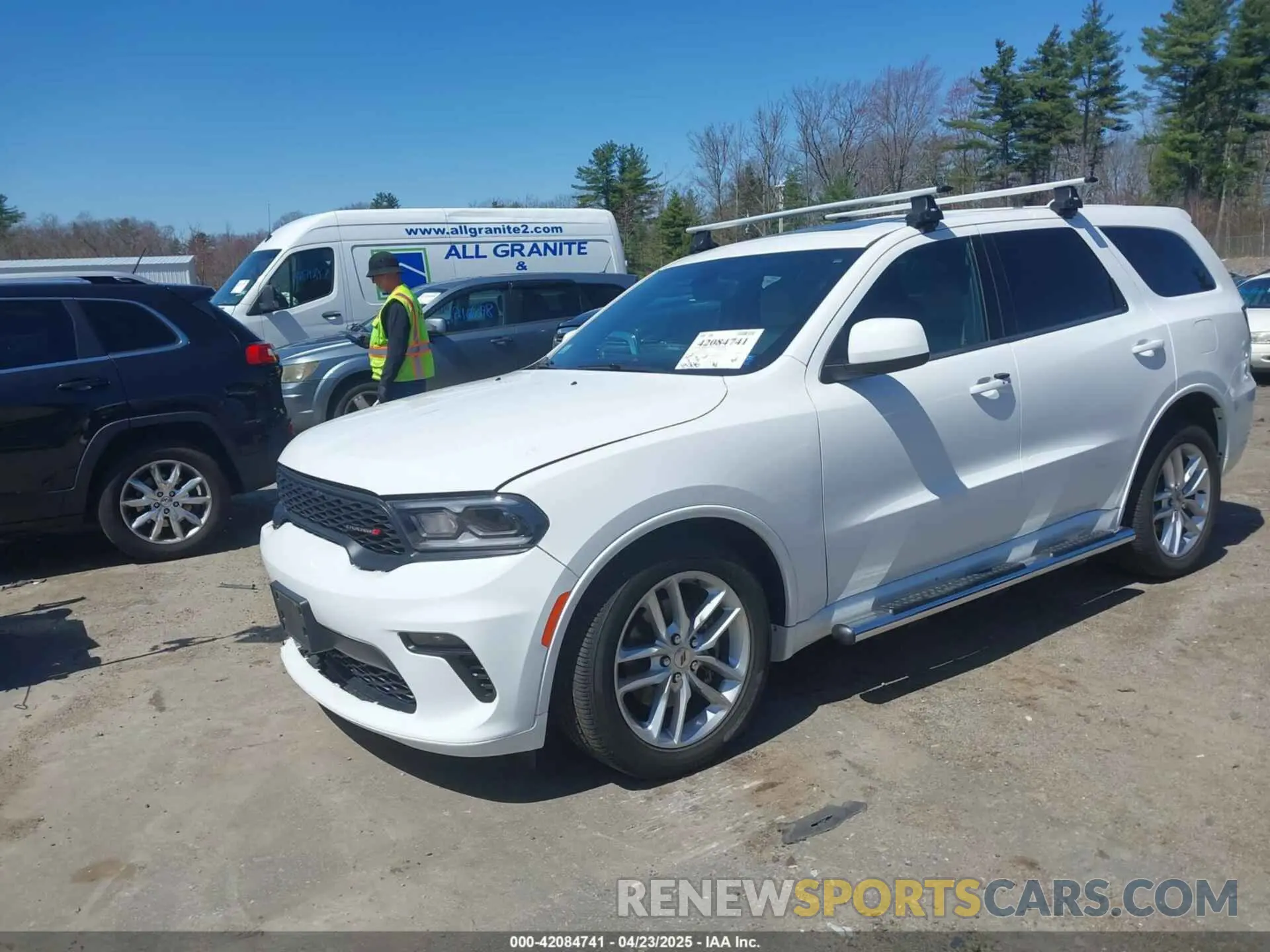 2 Photograph of a damaged car 1C4RDJDG7MC523576 DODGE DURANGO 2021