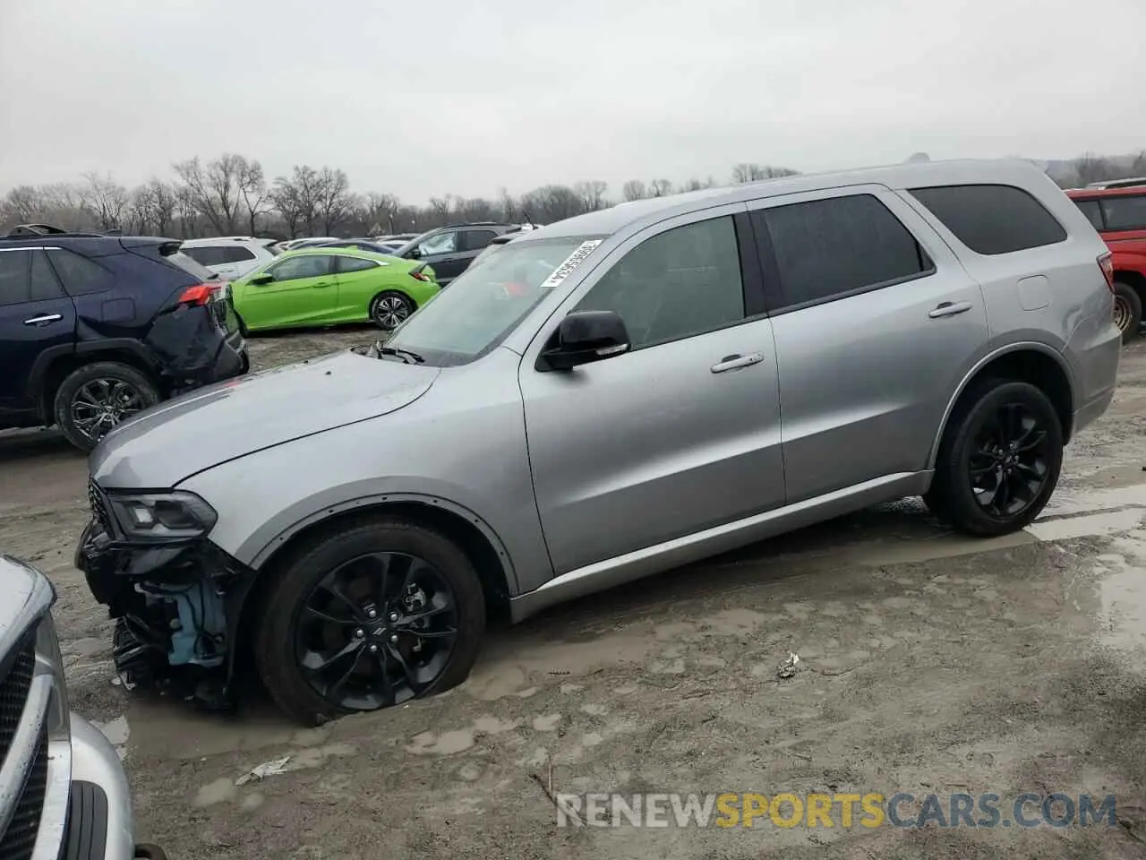 1 Photograph of a damaged car 1C4RDJDG7MC641577 DODGE DURANGO 2021